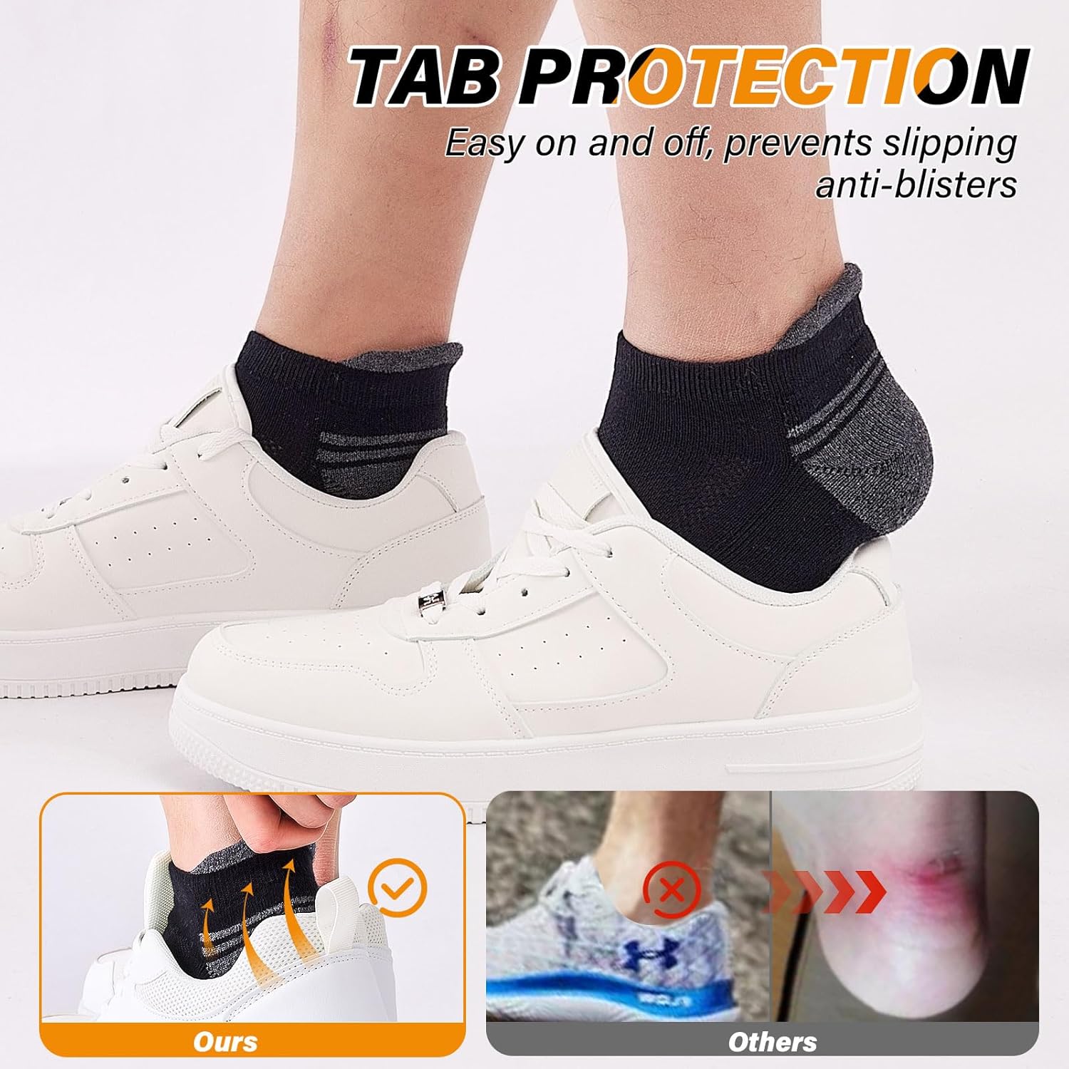 Thumbnail 6 de Niorasen 10 Pairs Cushioned Trainer Socks 10-pack