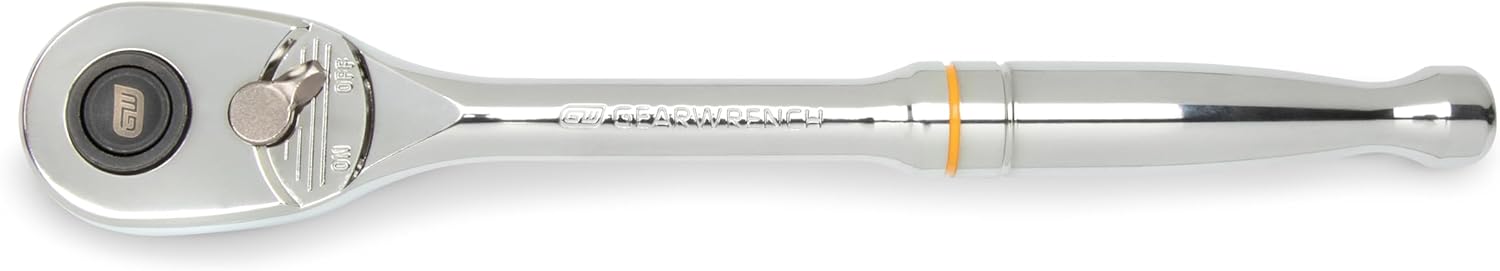 Thumbnail 6 de GEARWRENCH 3-Piece Teardrop Ratchet Set (1/4", 3/8", 1/2" Drive) — 90-Tooth Quick Release