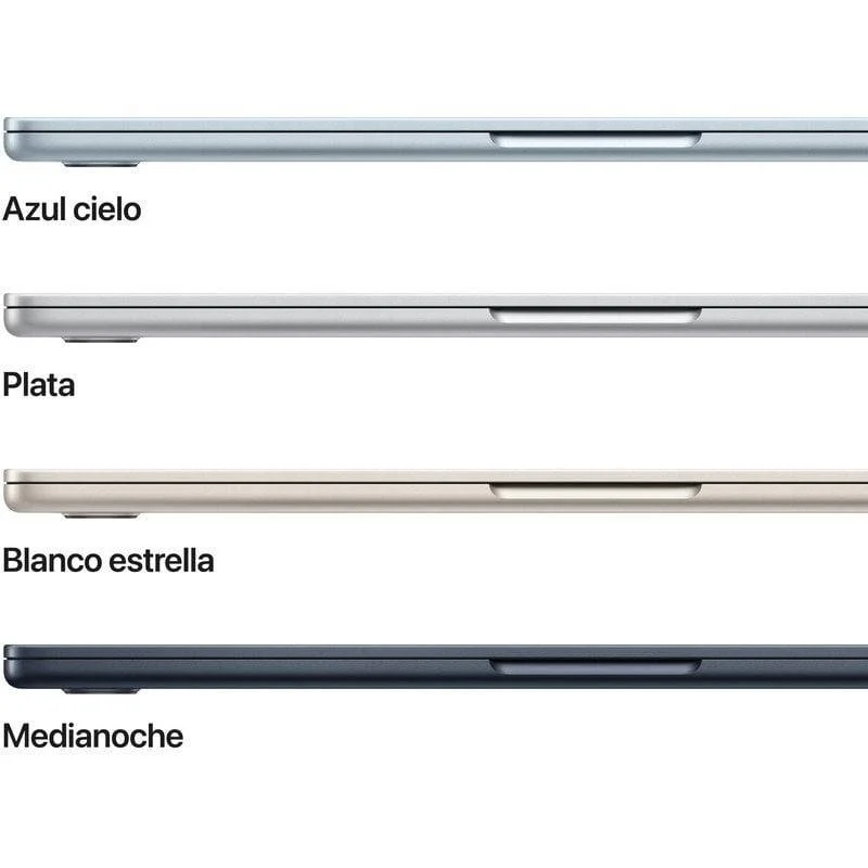 Detalle 2 de Apple MacBook Air 13" con M5, 16 GB RAM y 1 TB SSD: portabilidad y potencia en un formato premium