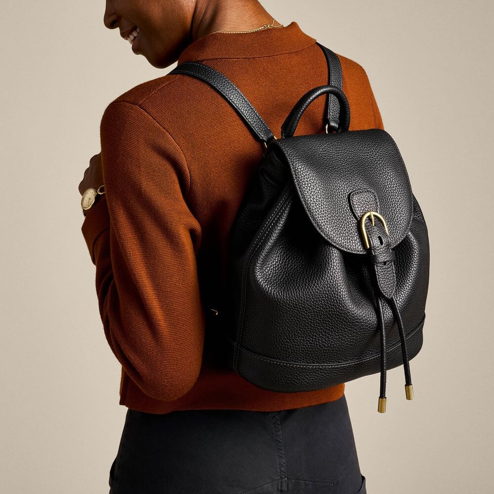Thumbnail 1 de Fossil Everleigh Borsa zaino in pelle o cotone per donna