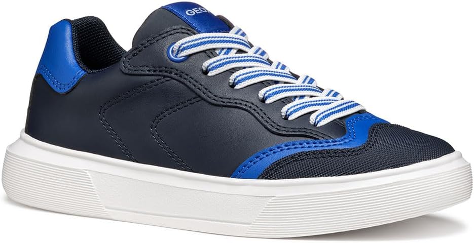 Detalle de Geox J Nettuno Boy A BasketGarçon – Chaussure durable et confortable pour les jeunes