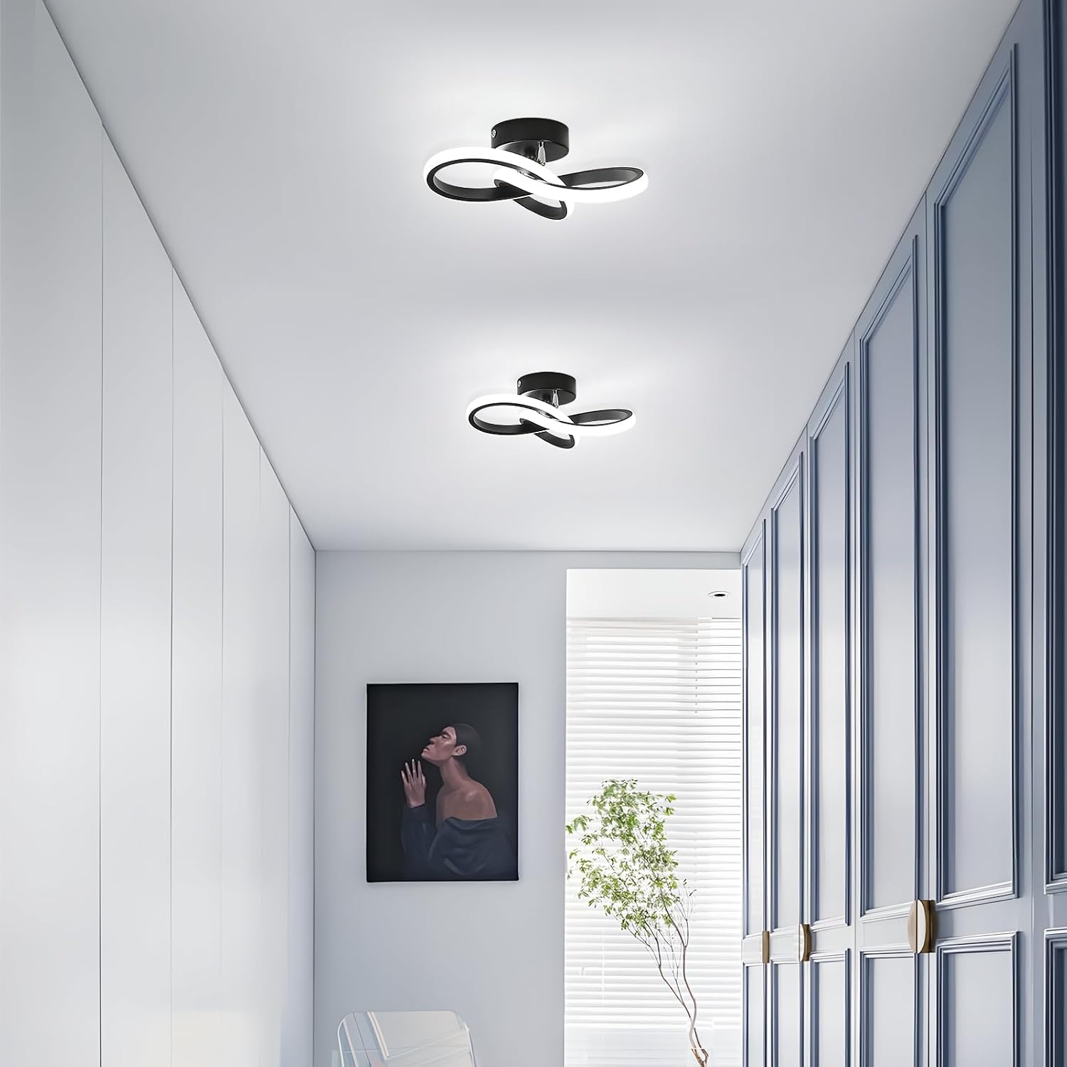 Detalle 2 de Goeco LED Ceiling Light 22W cool white light