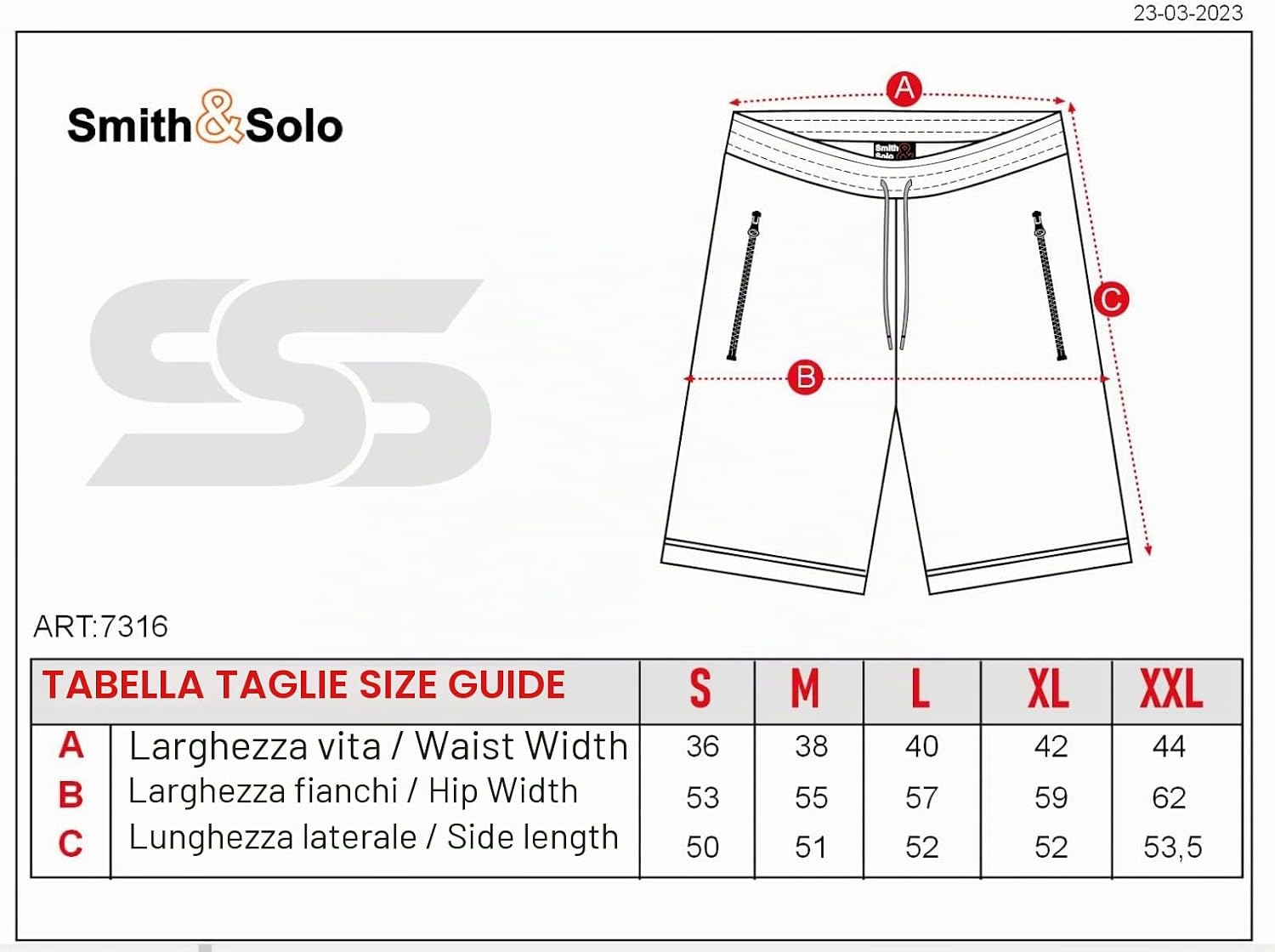 Thumbnail 6 de Smith & Solo Pantaloncini corti sportivi da uomo: comfort e versatilità per jogging, tennis e palestra