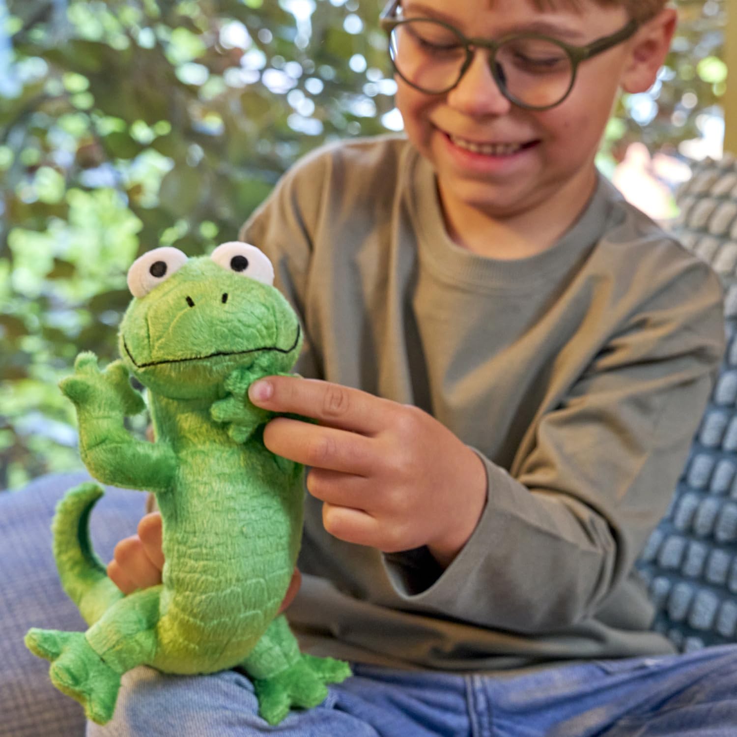 Thumbnail 6 de Simba 6315870818 Disney Pixar Hoppers Tom Lizard Plush Toy, 20 cm