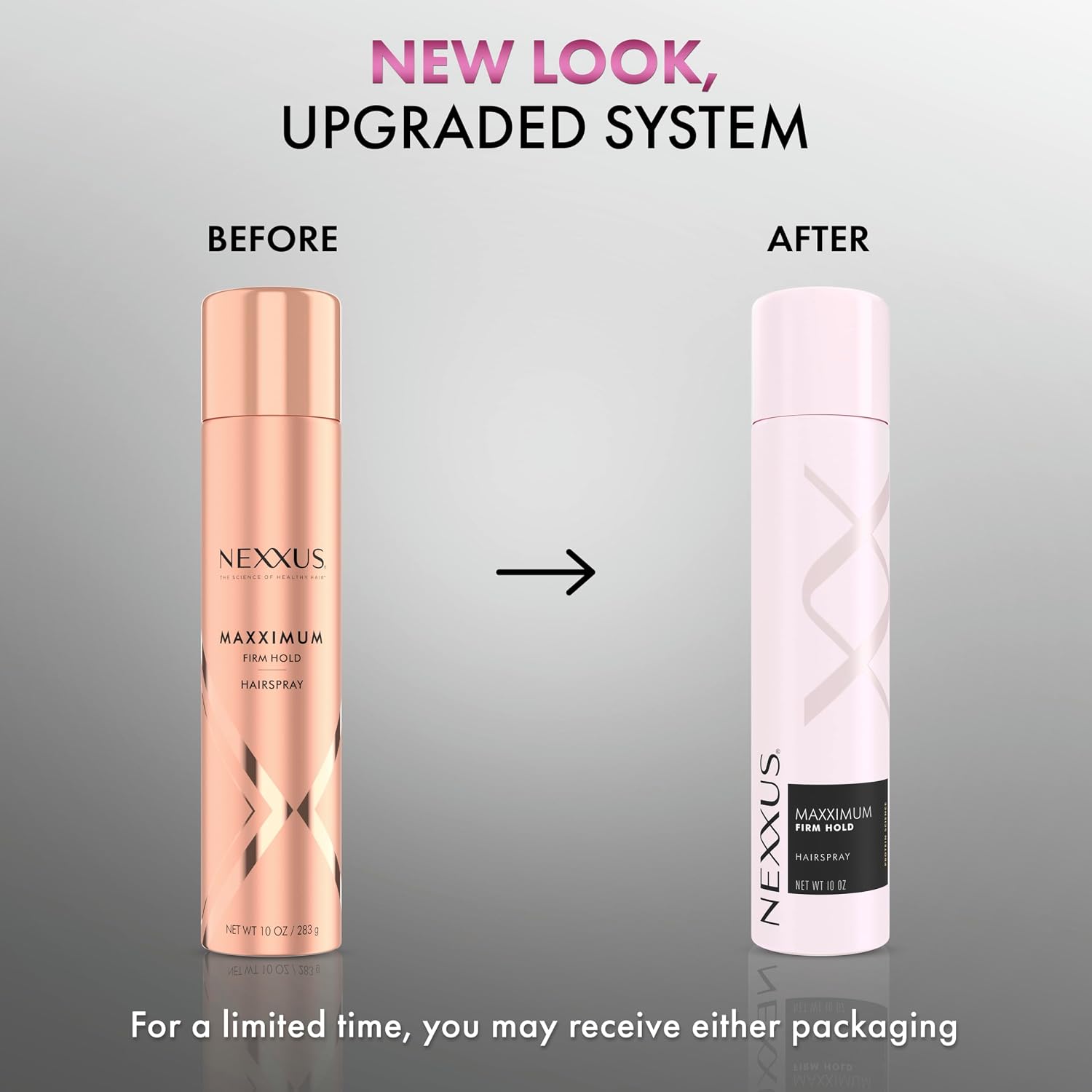 Detalle de Nexxus 605592100437 Maxximum Finish Firm Hold Hairspray, 10 oz