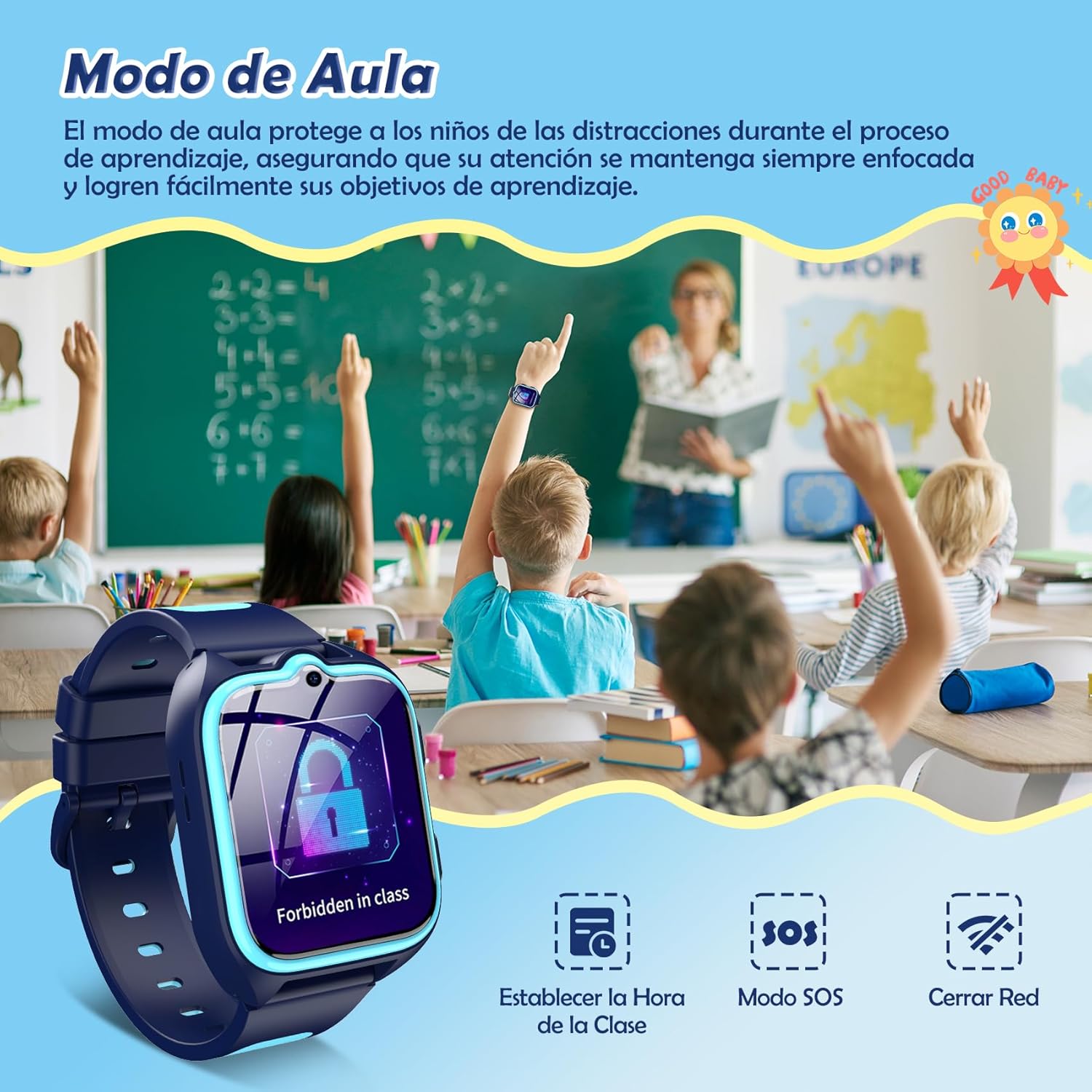 Thumbnail 3 de Baolubao Reloj Inteligente Niño 4G 1.75"