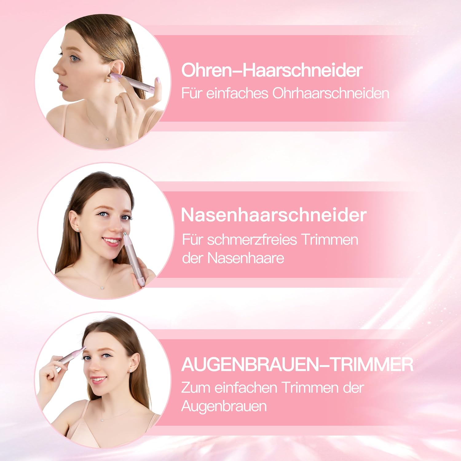 Detalle de HEBECA Nasenhaartrimmer Frauen 60 Min