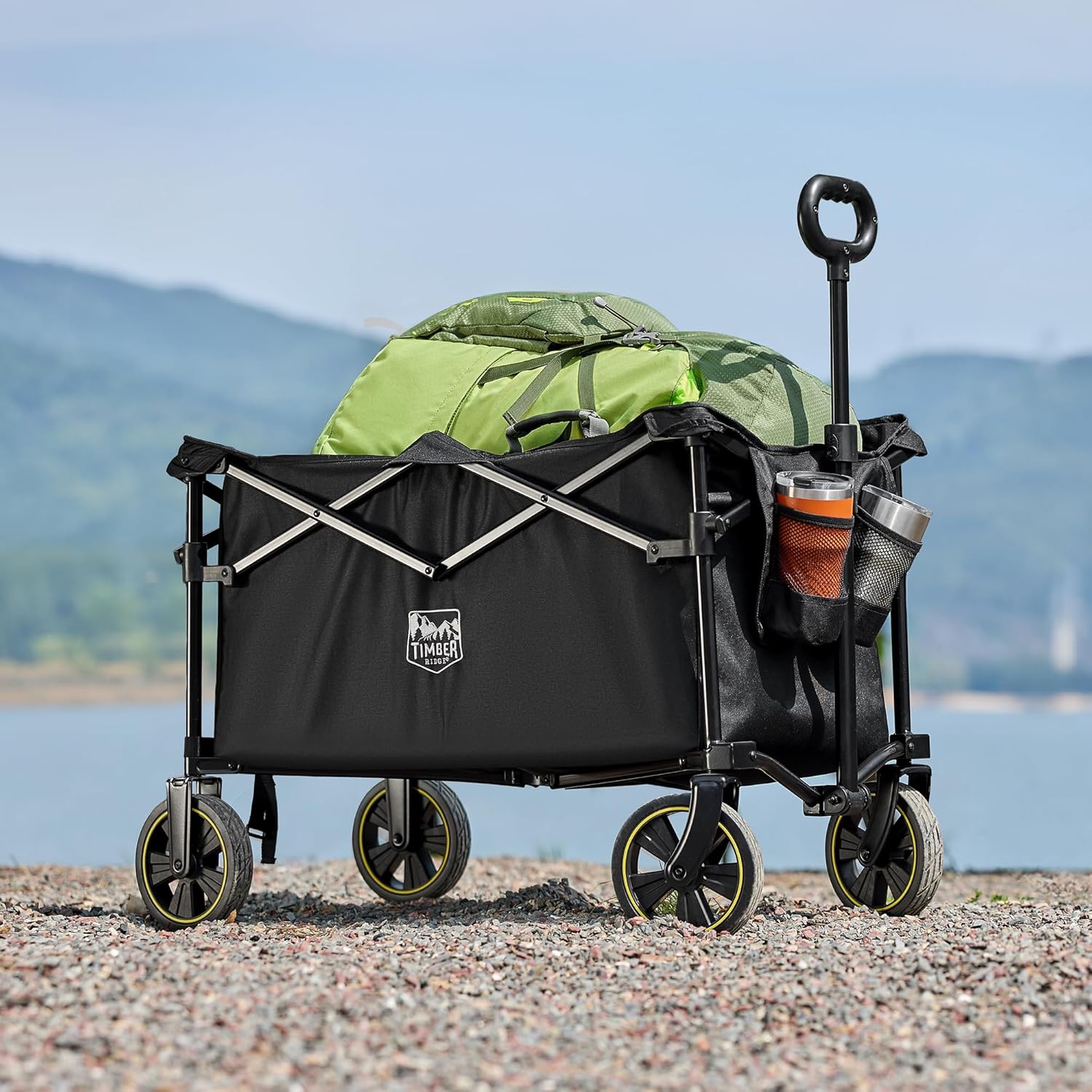 Thumbnail 1 de TIMBER RIDGE Festival Trolley 200L camping cart 🛒