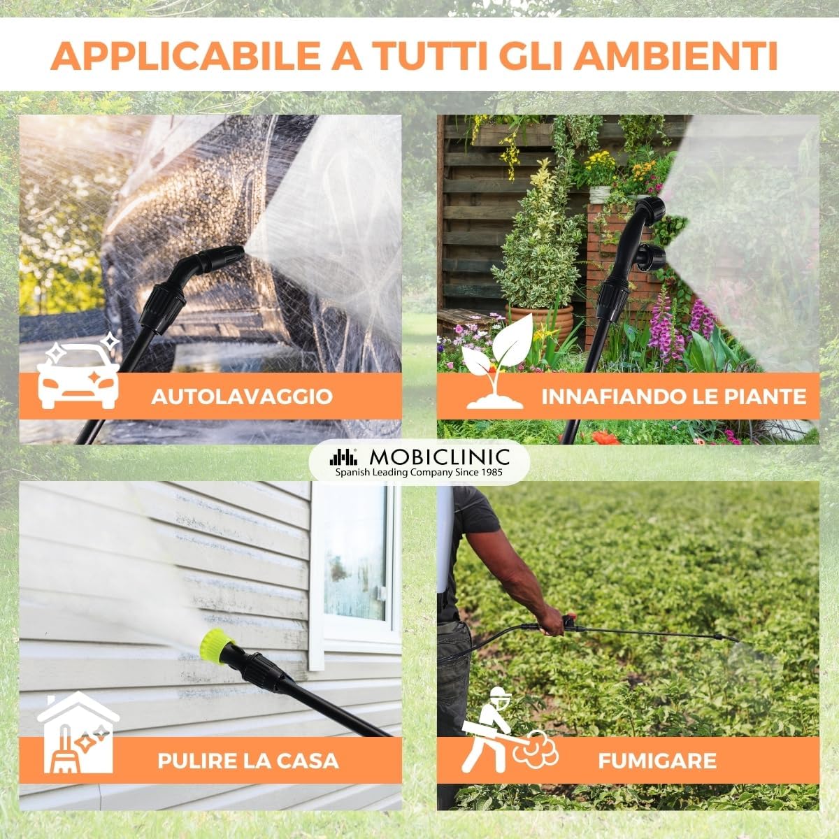 Thumbnail 5 de Mobiclinic® Pompa a Pressione Manuale 16 L
