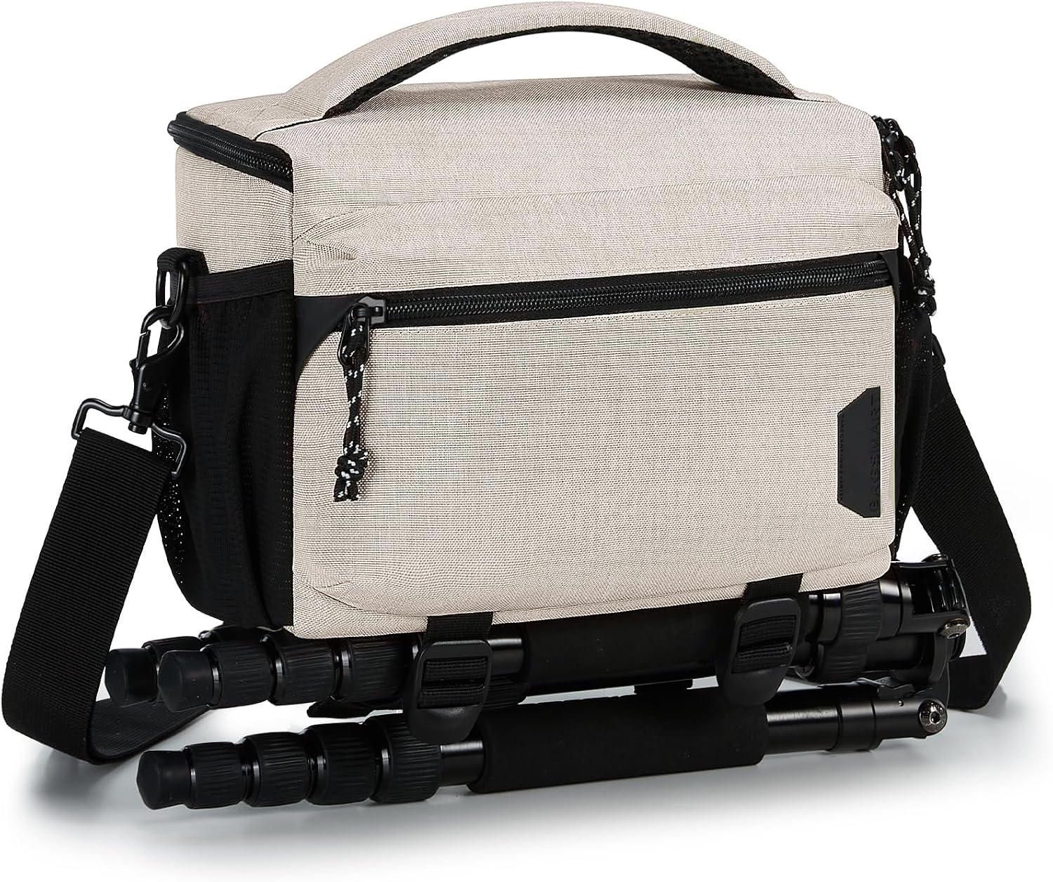 Detalle de bagsmart SLR/DSLR Kameratasche wasserdicht mit Regenhülle – beige