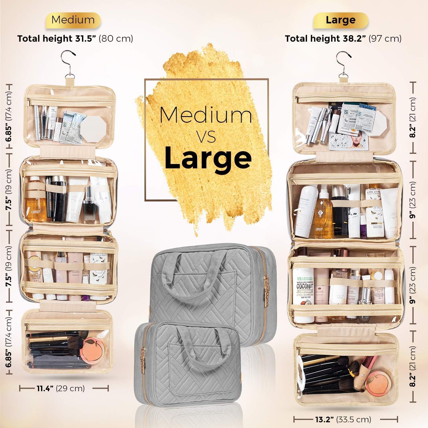 Detalle de BOACAY Hanging Toiletry Bag