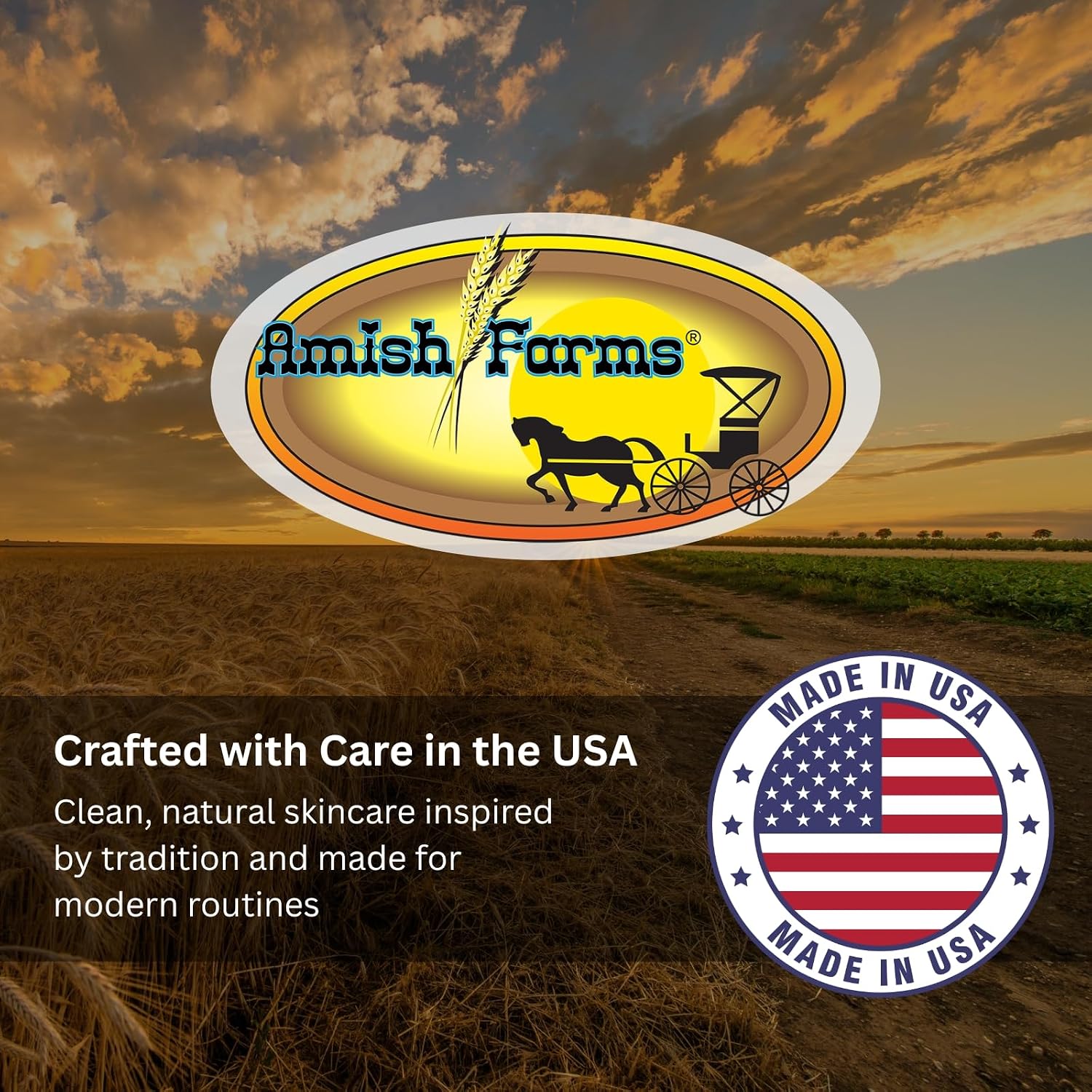 Thumbnail 6 de Amish Farms Grass Fed Beef Tallow Face Moisturizer with Kaolin Clay, Vitamin E & Olive Oil