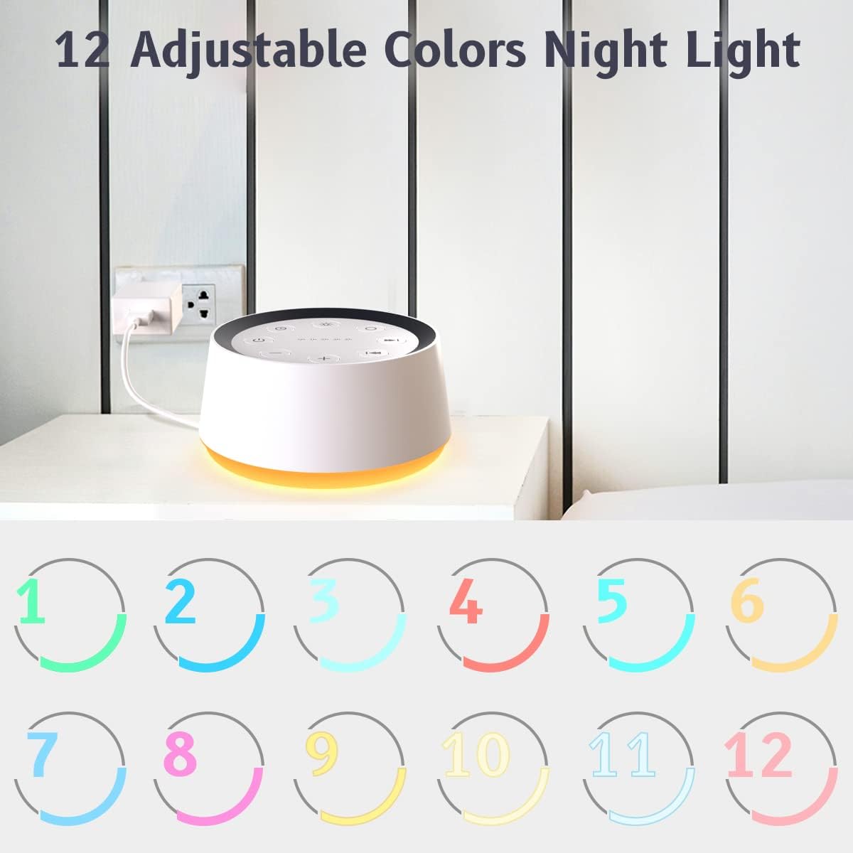 Detalle de BrownNoise White noise machine 30 sounds