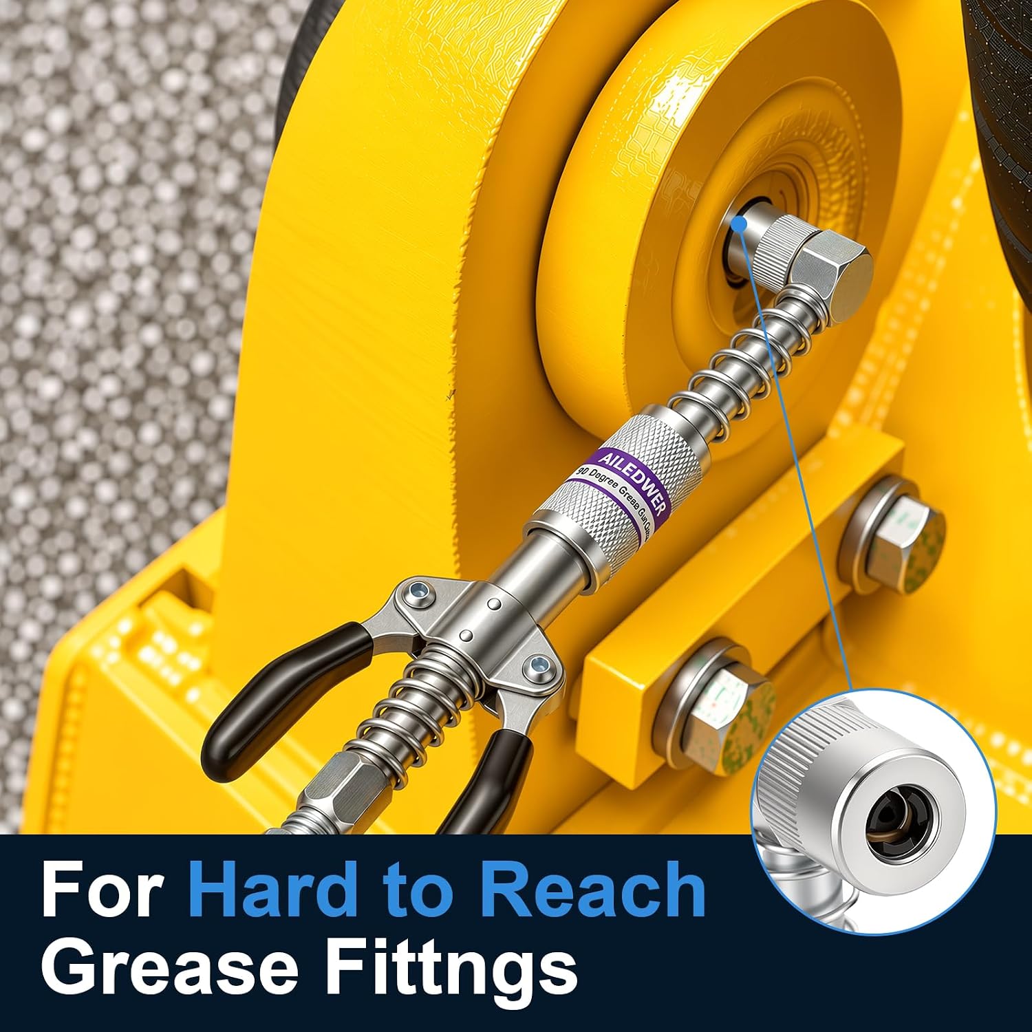 Thumbnail 1 de Grease Gun Accessory Kit with 12-Inch Hose