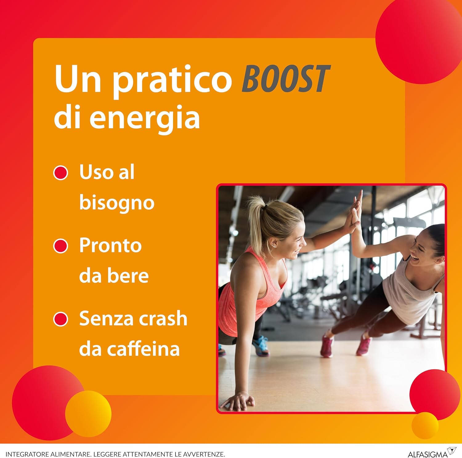 Detalle de Carnidyn Boost: integratore energetico senza caffeina, personalità pratica per una spinta rapida