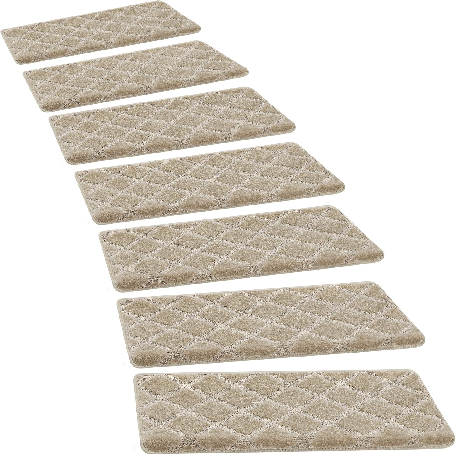 PURE ERA Bullnose Carpet Stair Treads 9.5" x 30" 🏠
