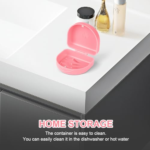 Thumbnail 5 de OFFCUP Porta protesi dentale con custodia igienica rosa 🪥