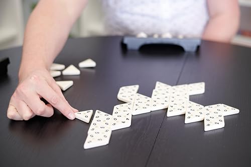 Detalle de Goliath Triominos Deluxe — Jeu de société triangulaire pour 2 à 4 joueurs (à partir de 6 ans)