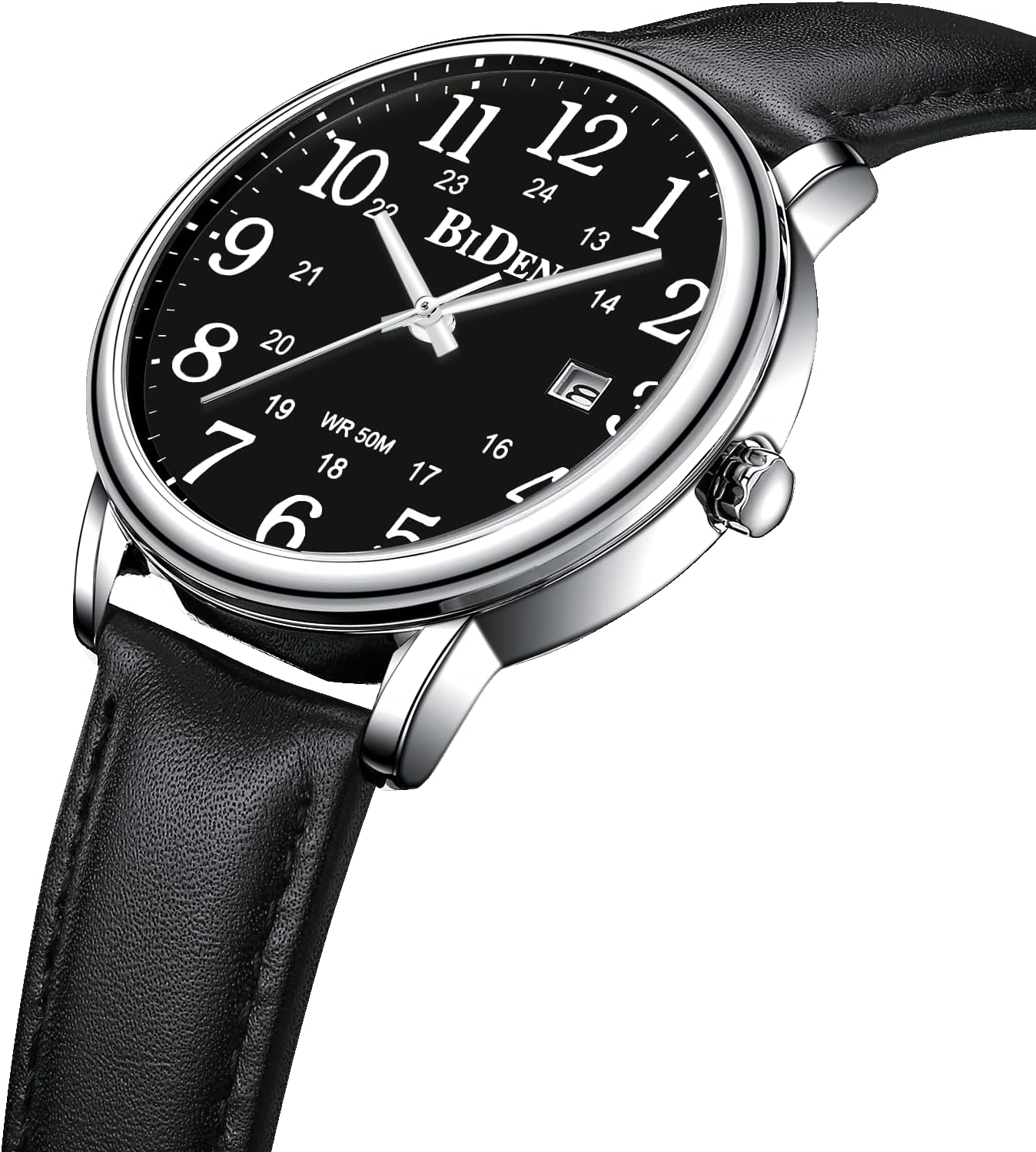 Detalle de HANPOSH Uhren Herren Analog Quarz 38 mm
