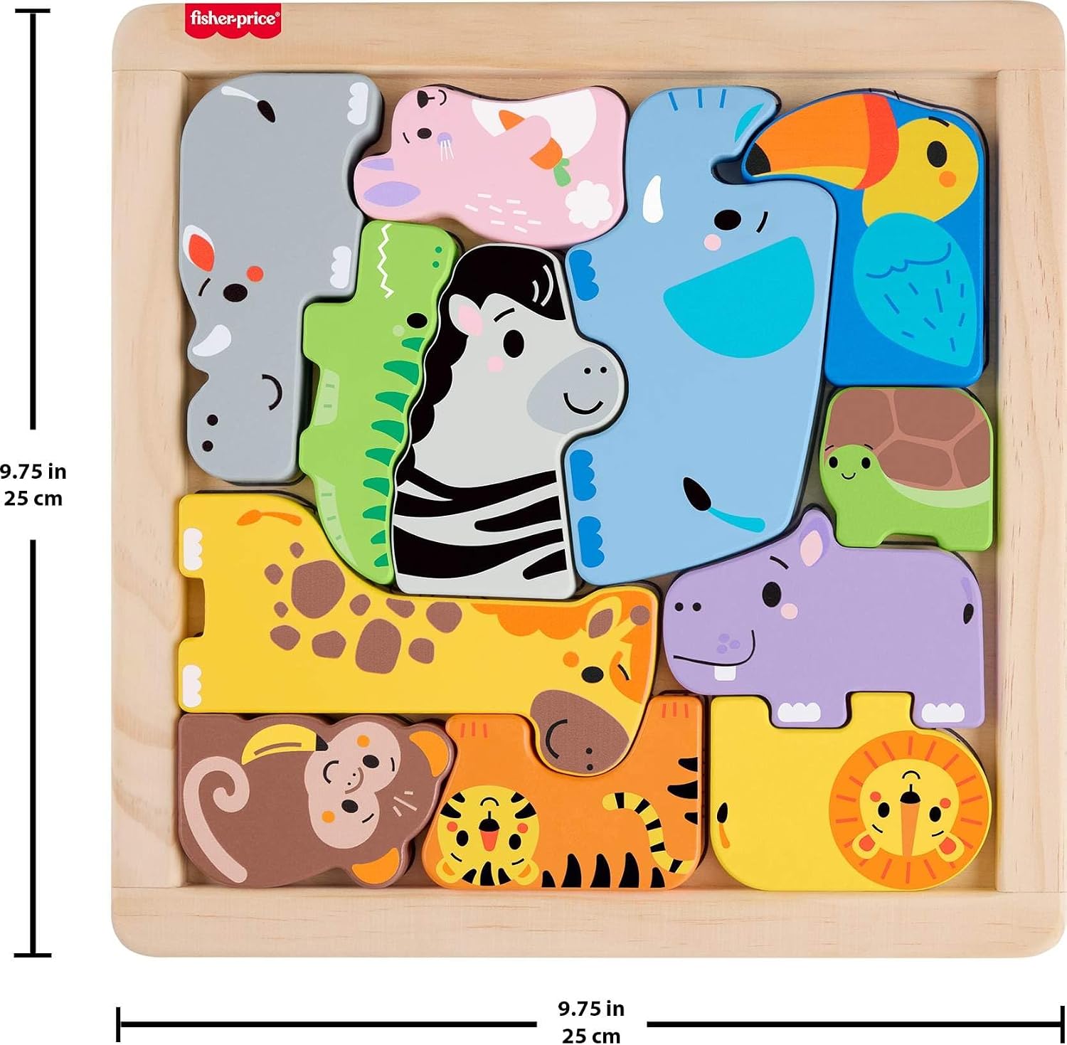 Thumbnail 5 de Fisher-Price Animal Puzzle 12 Pieces