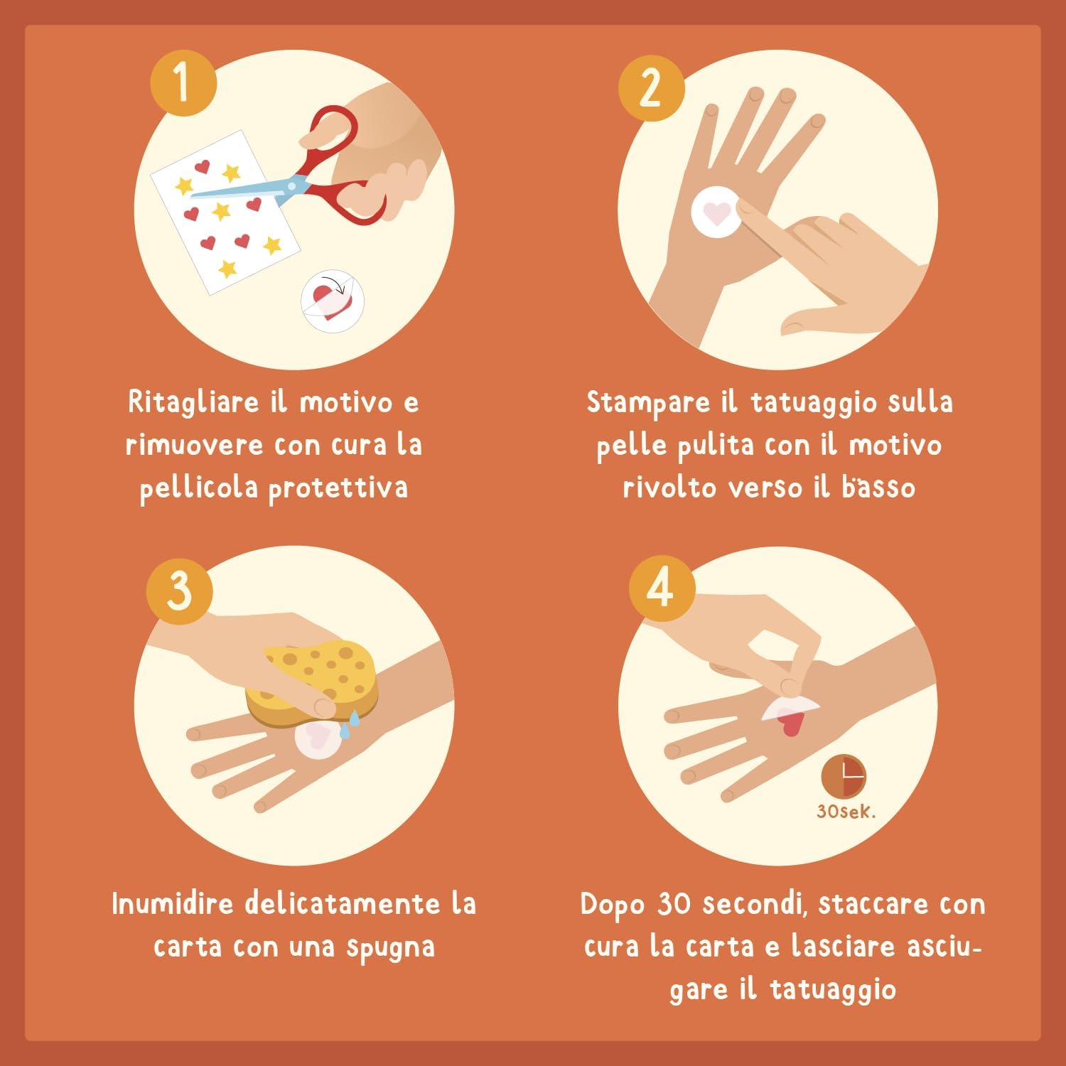 Thumbnail 3 de Famifidus 120 tatuaggi per bambini per feste di compleanno