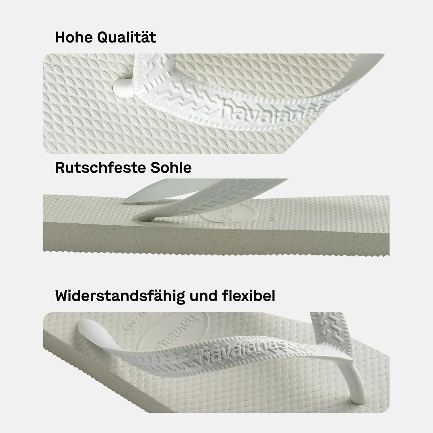 Detalle de Havaianas Top Unisex FlipFlop – zeitloser Stil trifft Komfort