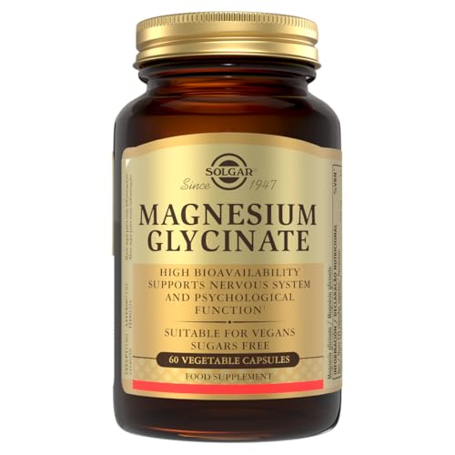 Detalle de Solgar Magnesio Bisglicinato 240 mg | Alta Absorción, 60 Cápsulas