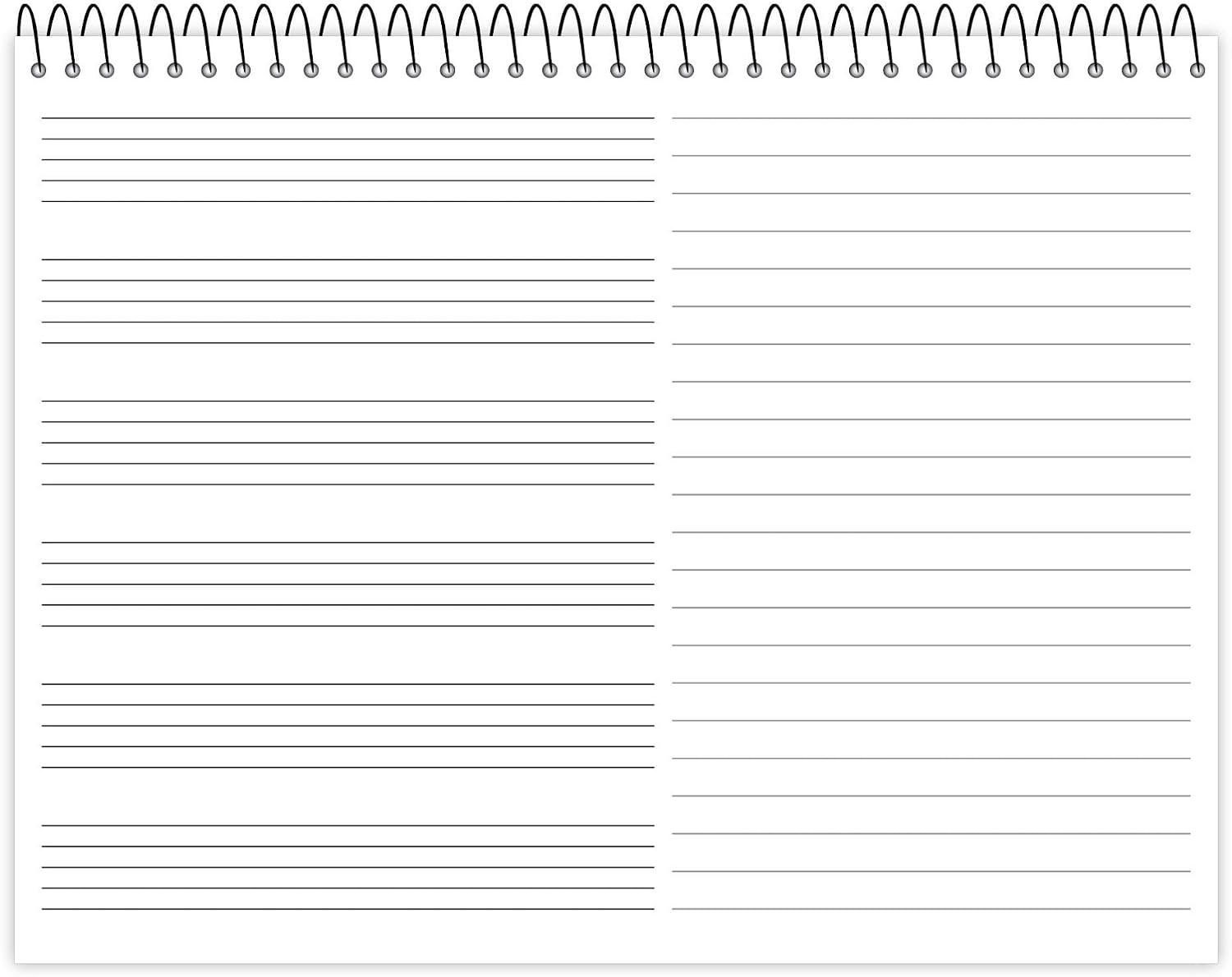 Detalle 2 de Descant Music Notebook, 11" x 8.5