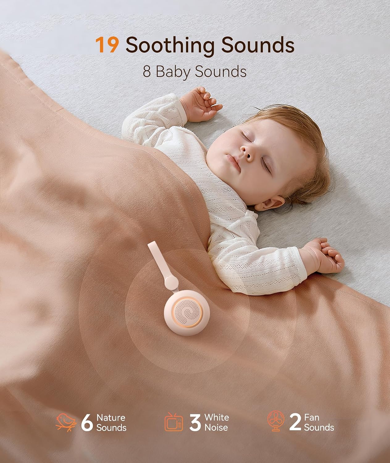 Thumbnail 2 de Dreamegg Sleep Lite 1 Weißes Rauschen Baby