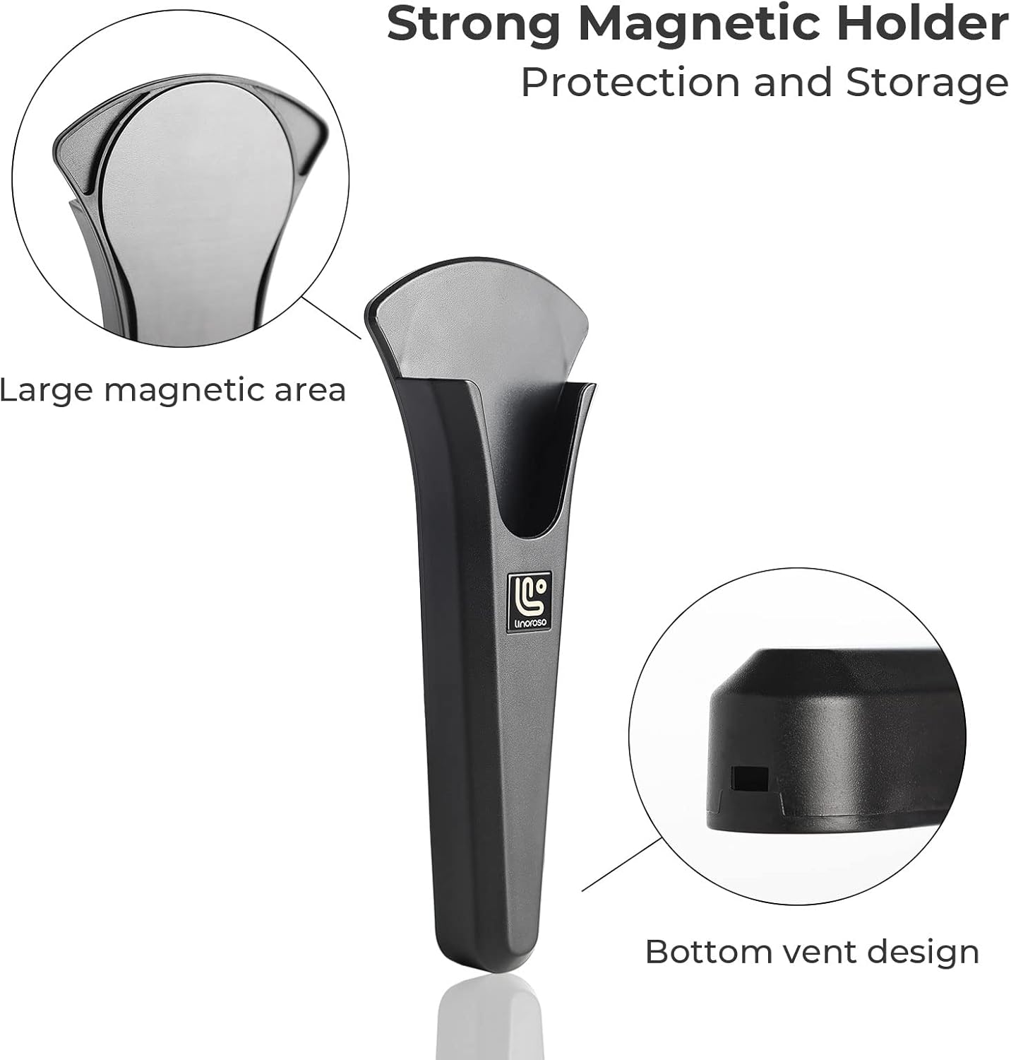 Thumbnail 2 de linoroso Linoroso Kitchen Scissor Heavy Duty Ultra Sharp with Magnetic Holder