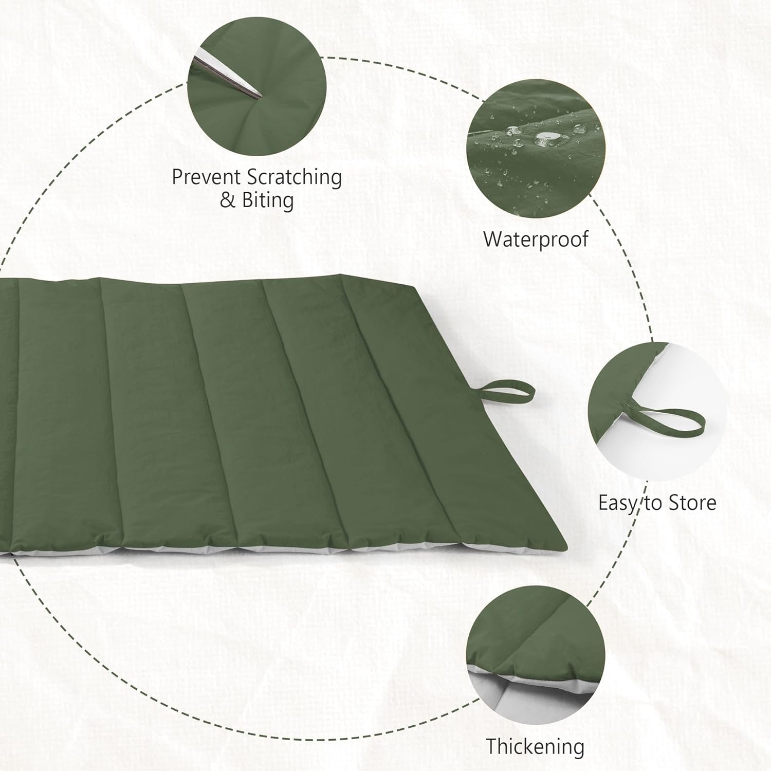 Thumbnail 2 de UNIKOME cuccia pieghevole 110x68 cm