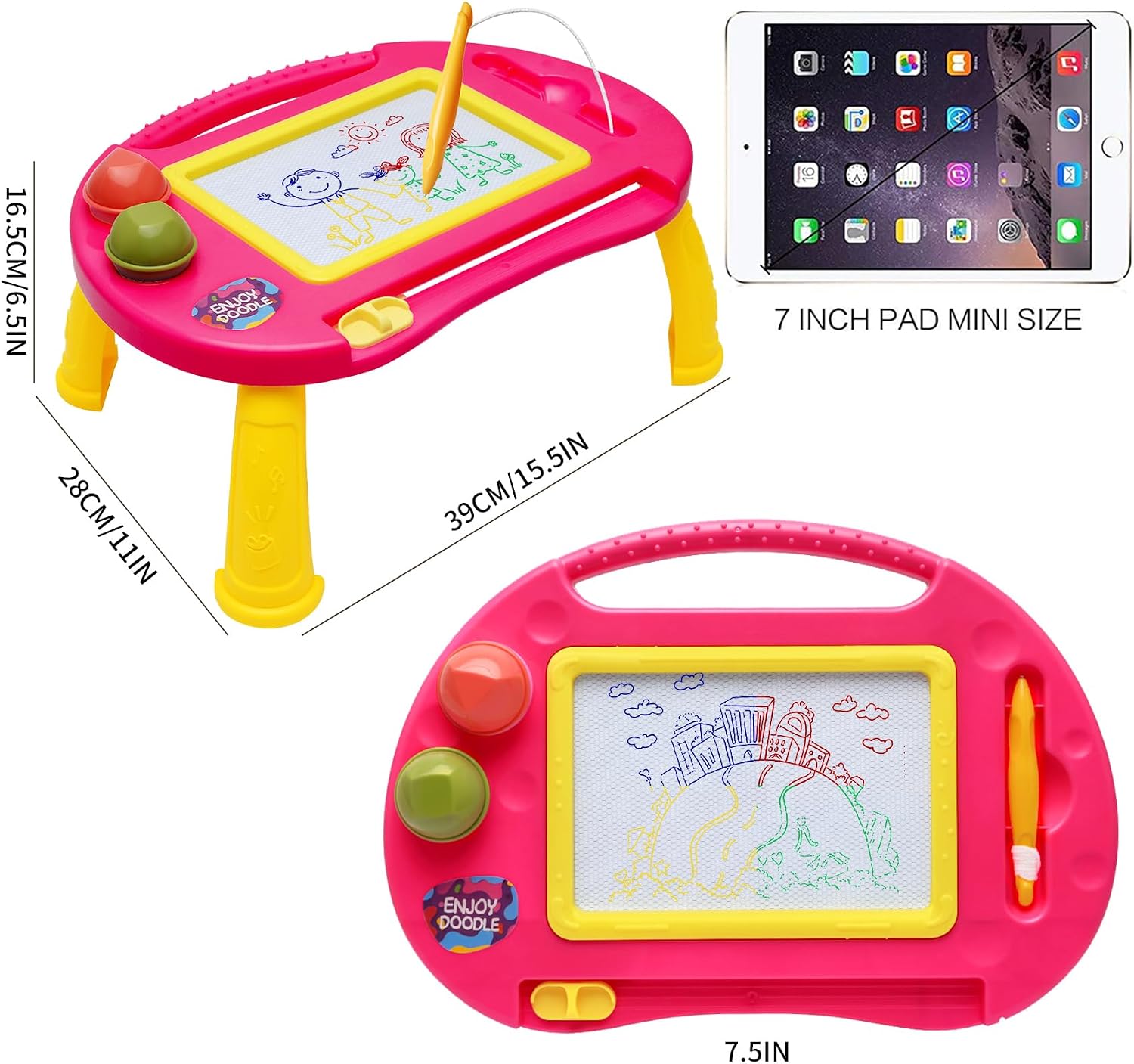 Detalle de BABLOCVID Magnetic Drawing Board, ABS