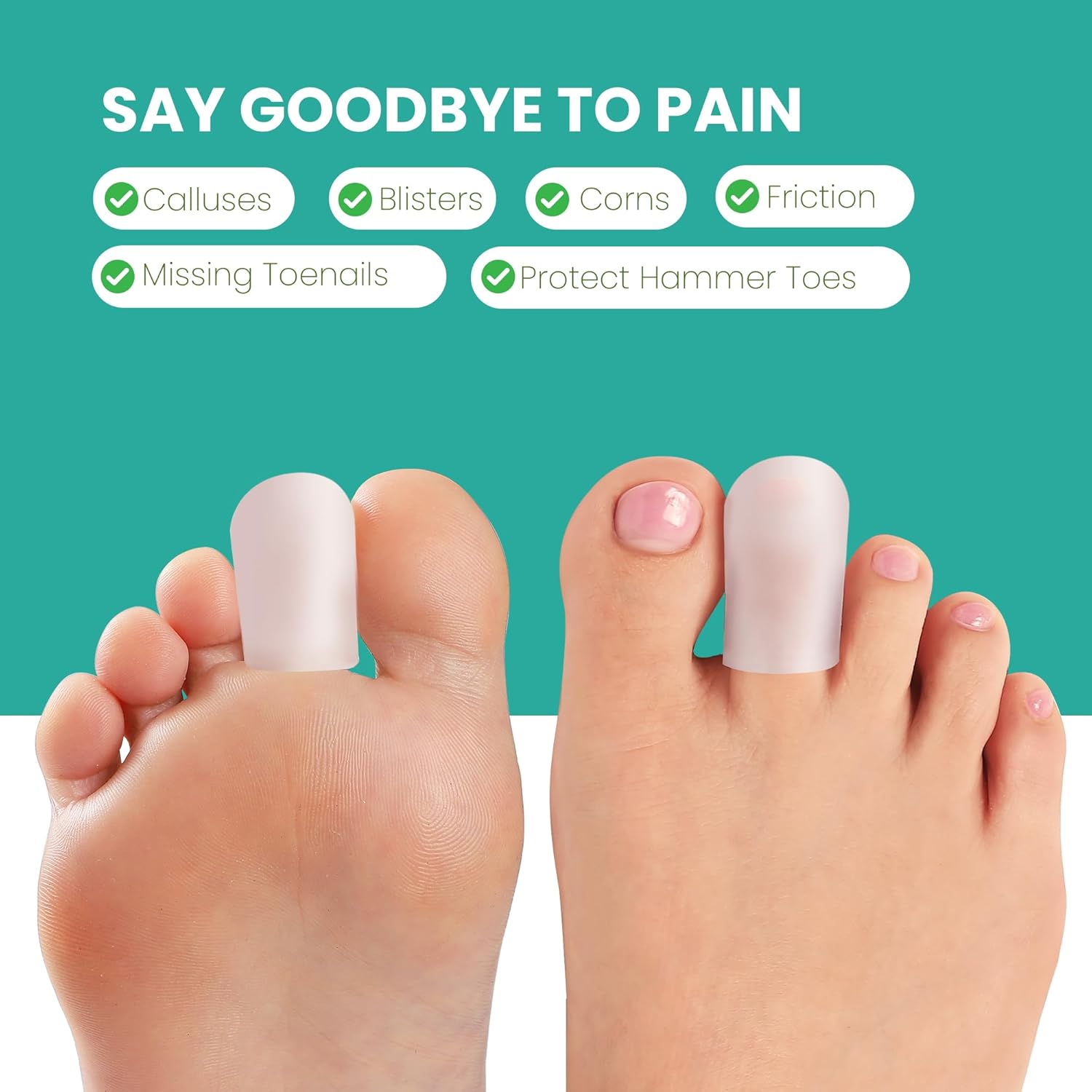 Thumbnail 6 de Welnove 12 Pcs Gel Toe Protector 12-pack