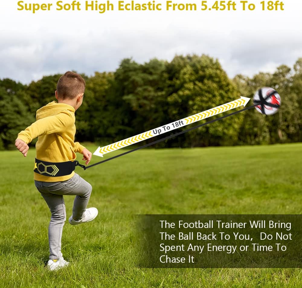 Thumbnail 6 de Ainiv F5EU-3137038 voetbaltrainingsriem met 5-klauwsluiting en verstelbare band