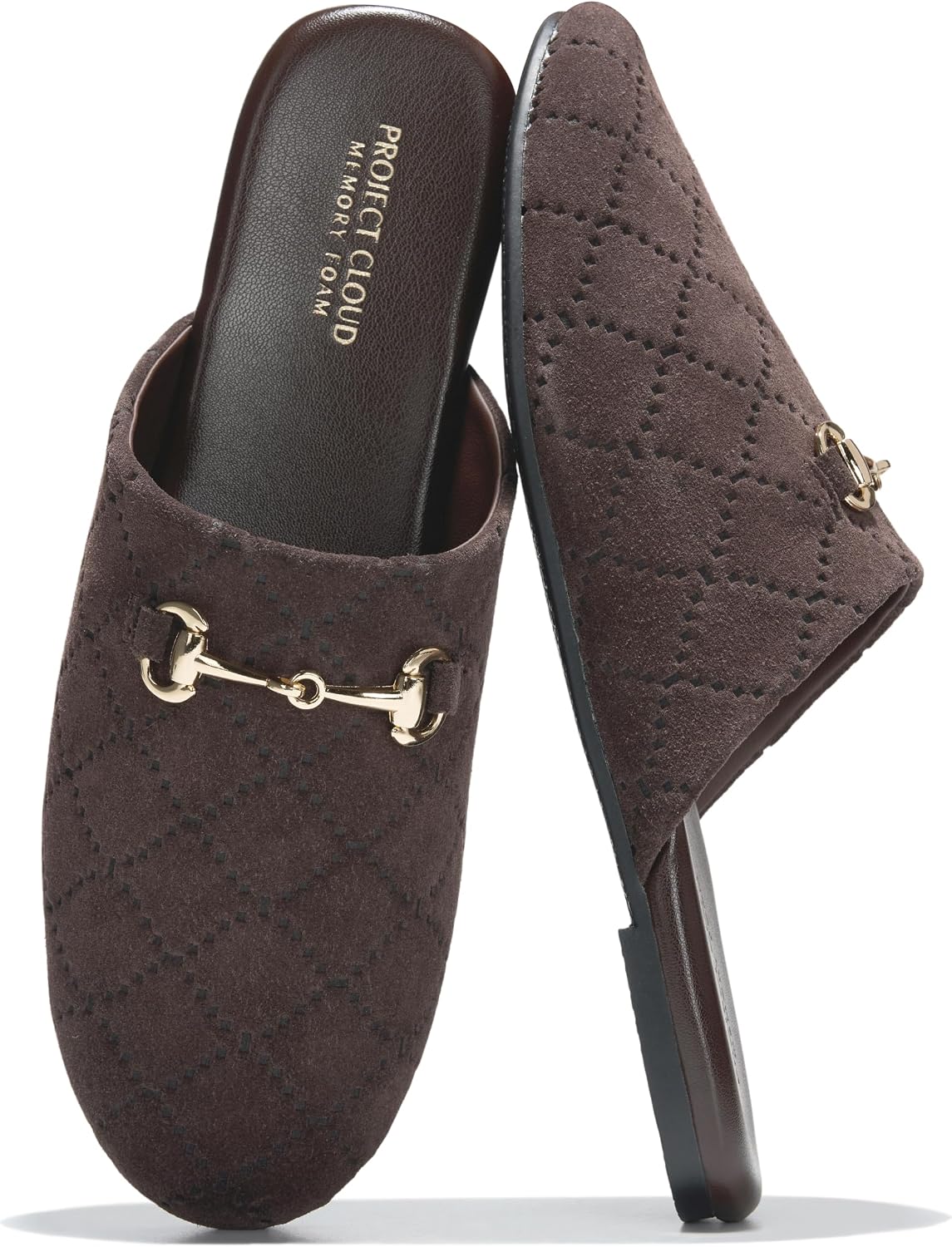 Detalle de Project Cloud CASSIDY Genuine Leather Mules for Women with Memory Foam