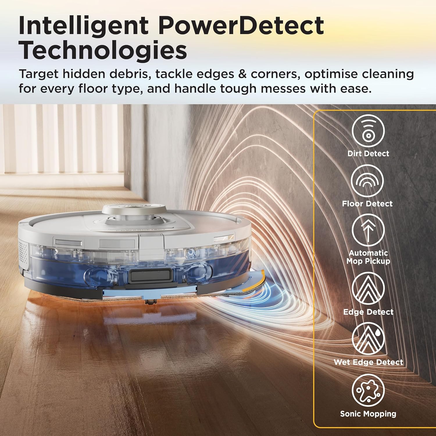 Thumbnail 3 de Shark ThermaCharged PowerDetect Wet & Dry Robot Vacuum (AV2910XEUKWH)