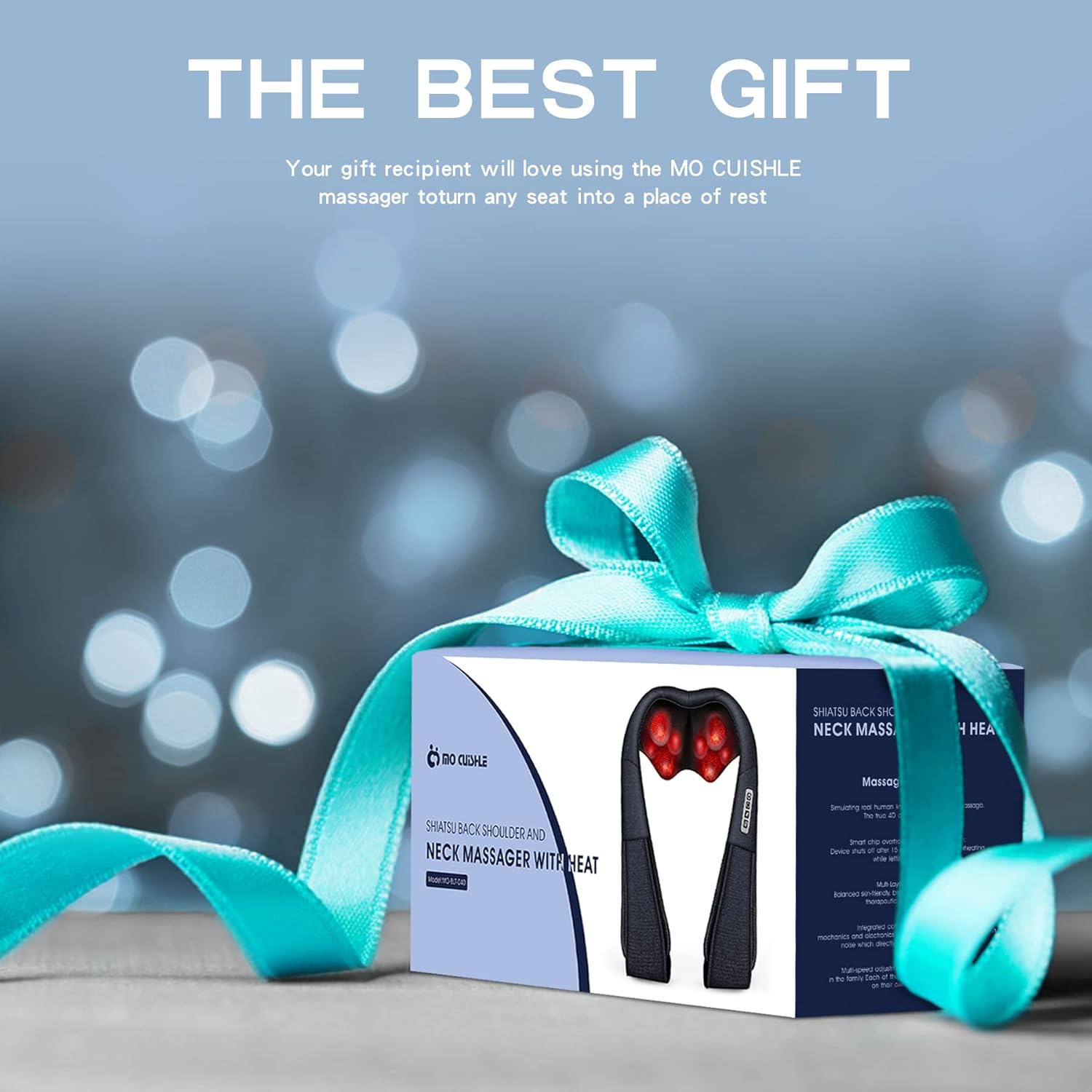 Thumbnail 6 de Mo Cuishle Shiatsu Neck and Back Massager with Heat — 4D Deep Tissue Kneading