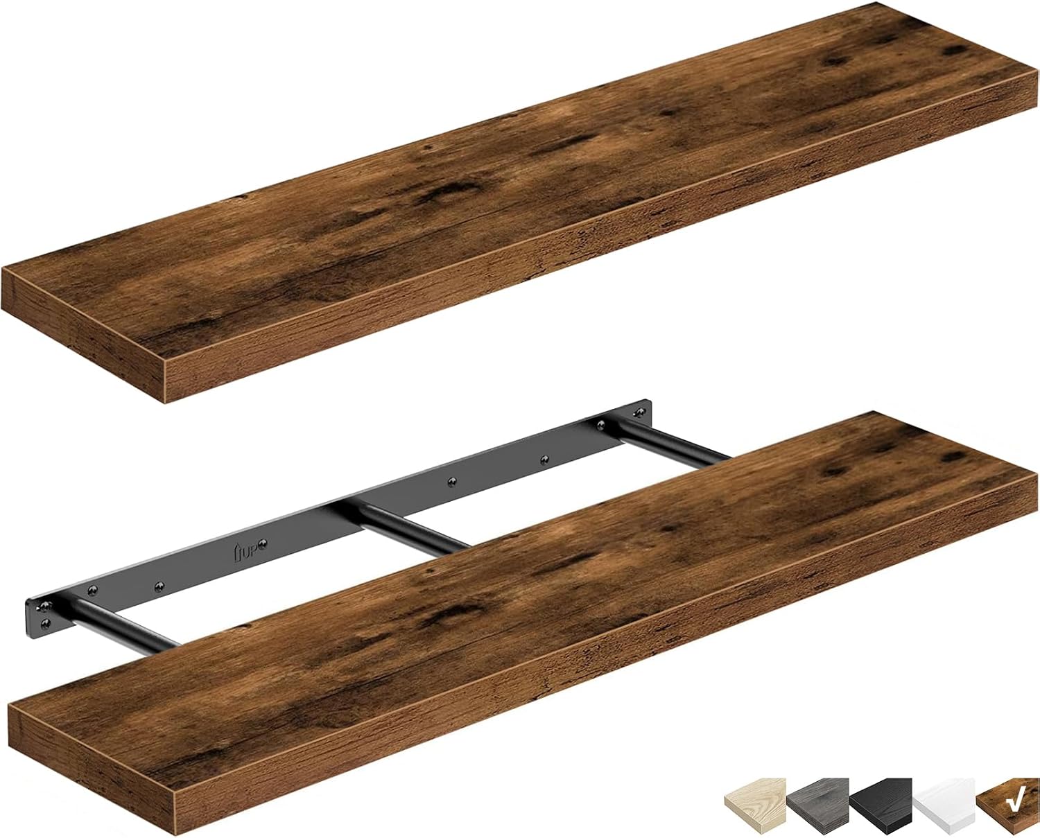 QEEIG 35.4" Floating Wall Shelves