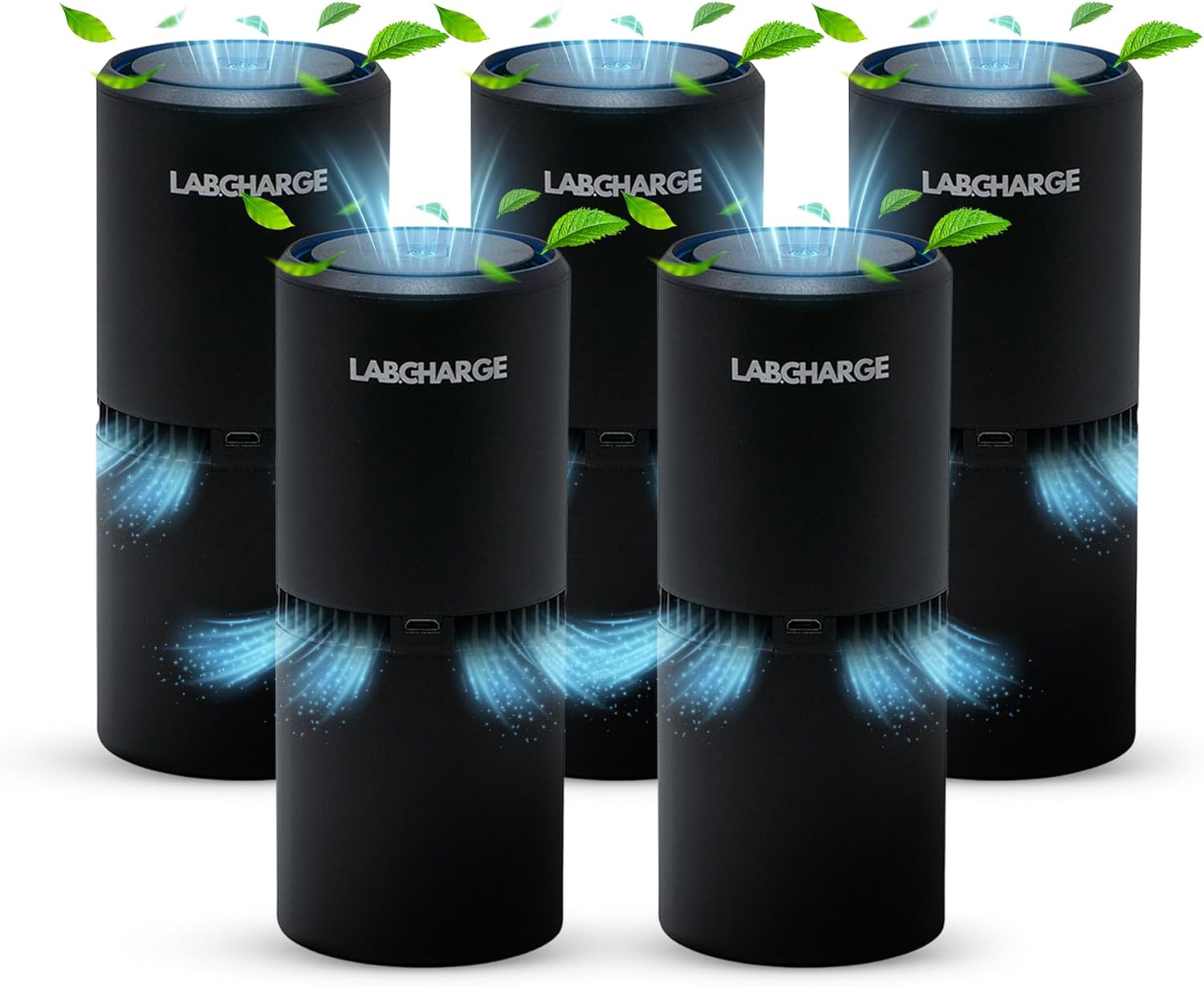 LabCharge Small Ionic Air Purifier 250 Sq Ft
