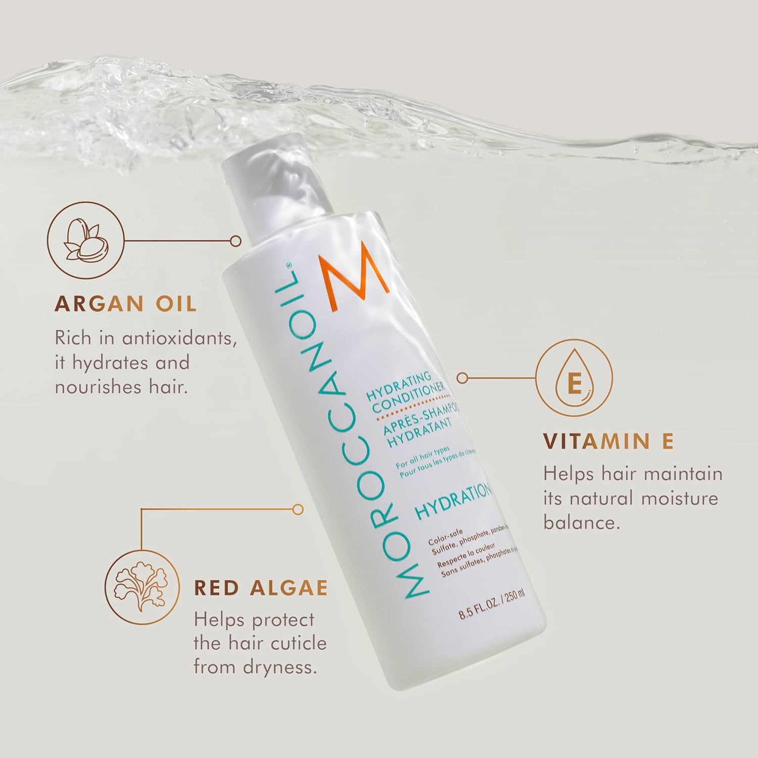 Thumbnail 1 de Moroccanoil Hydrating Conditioner (Hydrating Conditioner, for all hair types)