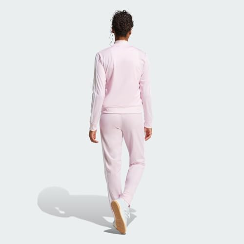 Detalle 2 de Adidas Donna Essentials 3-Stripes Track Suit - clear pink, taglia XL