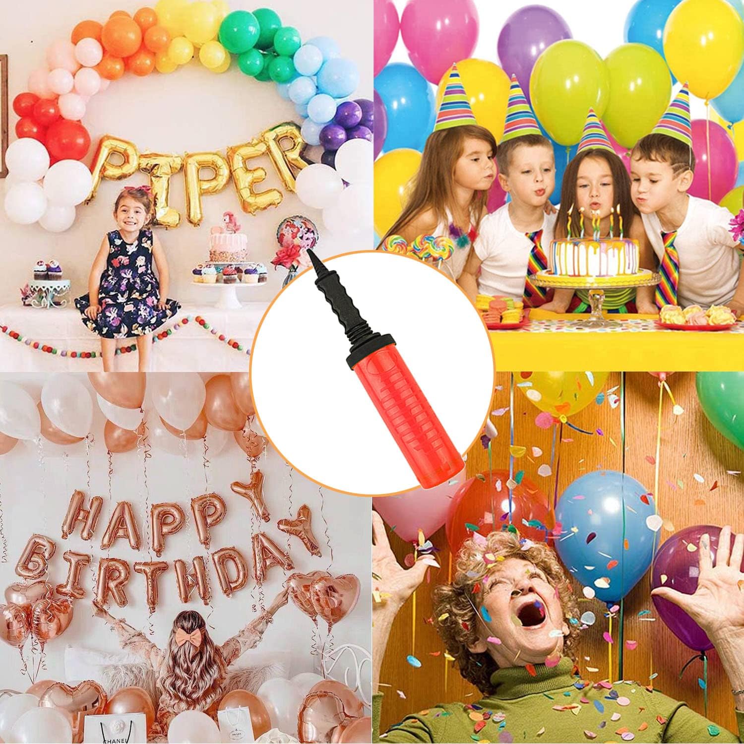 Thumbnail 6 de Fenxyo Balloon Pump 2 Pack manual inflator 🎈