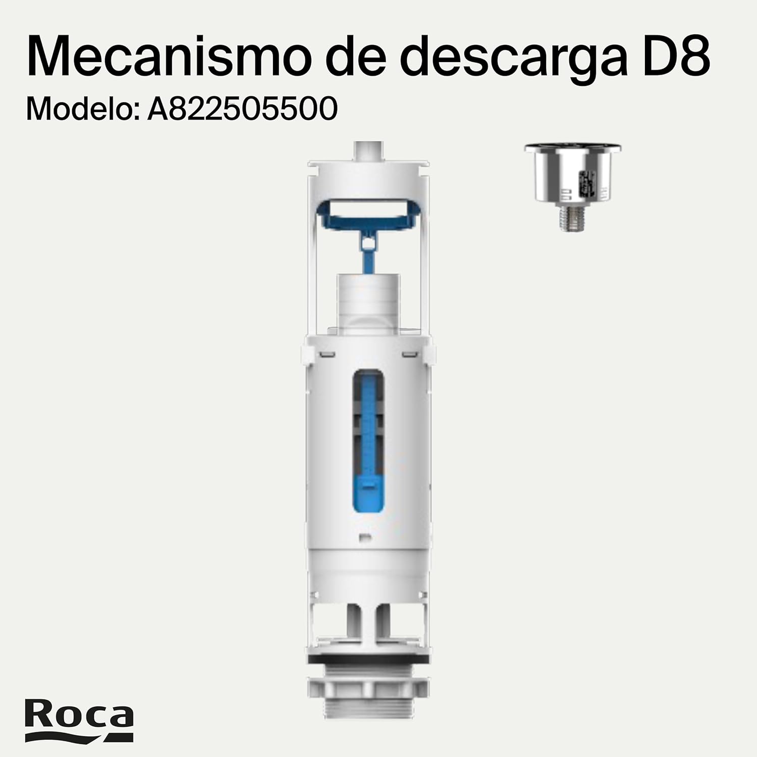 Thumbnail 5 de Roca A822505500 Mecanismo de doble descarga PLUS