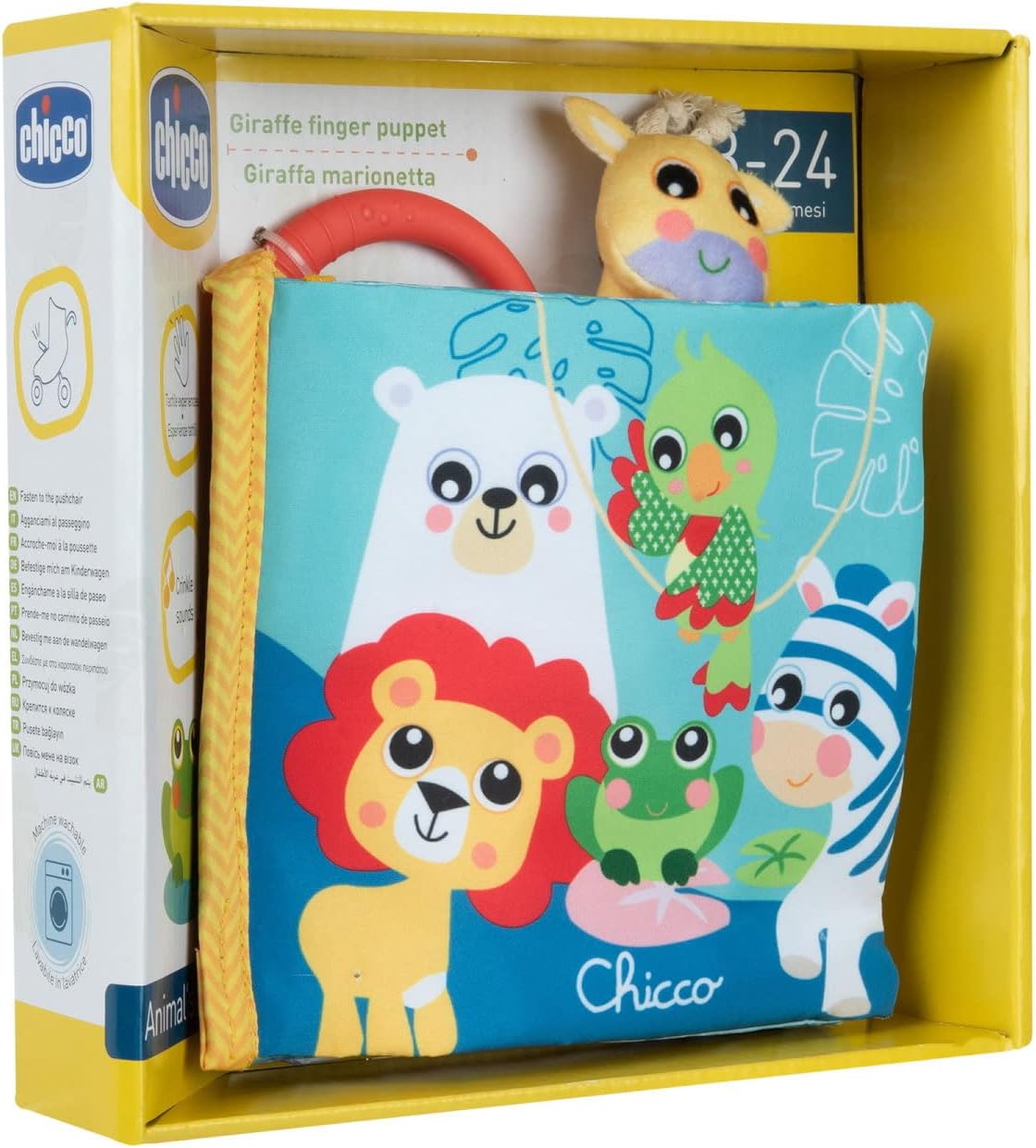 Thumbnail 5 de Chicco Mon Livre Des Animaux Sauvages Livre Sensoriel