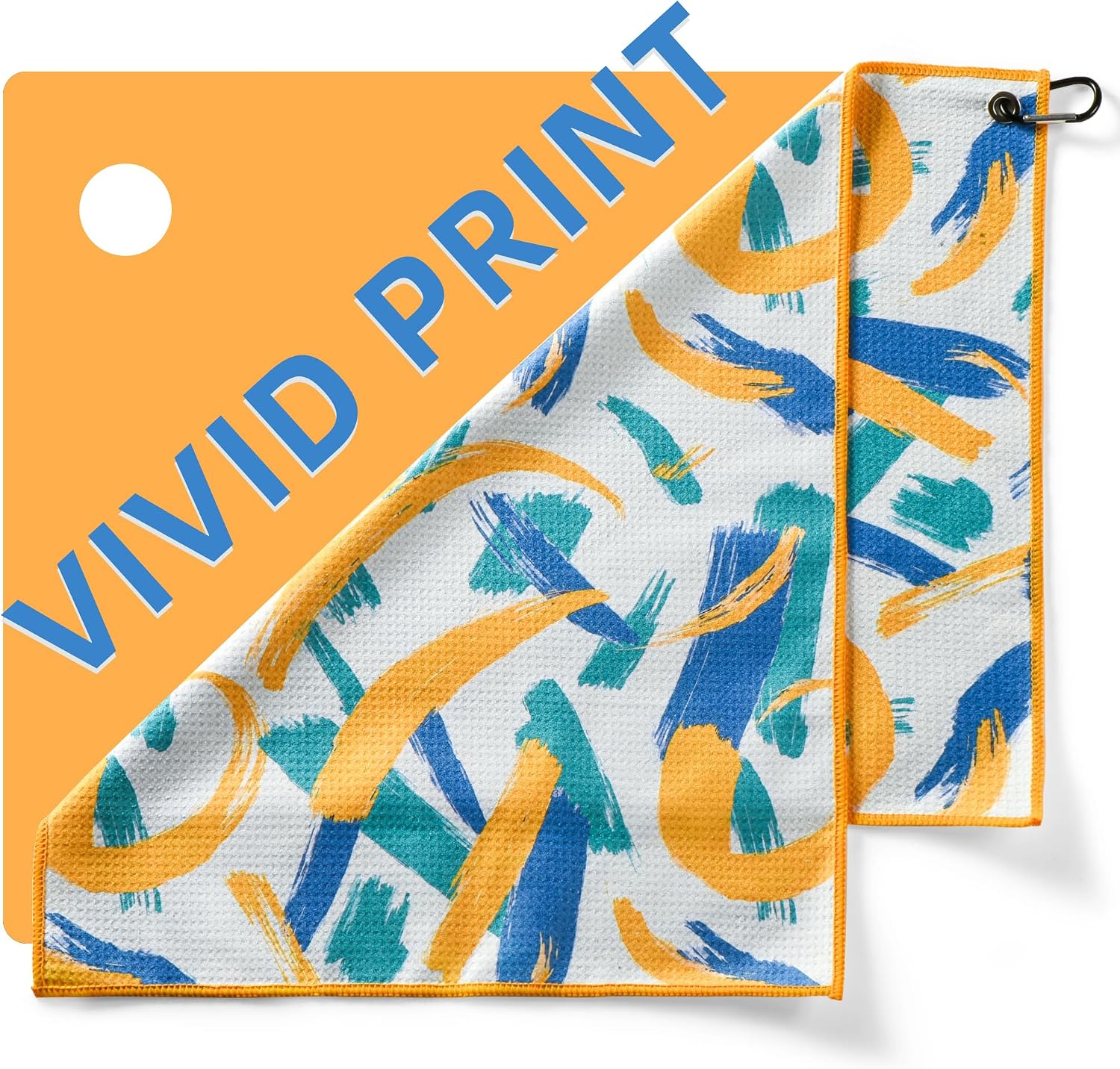 Detalle de Mile High Life golf towel, 16 x 24 in