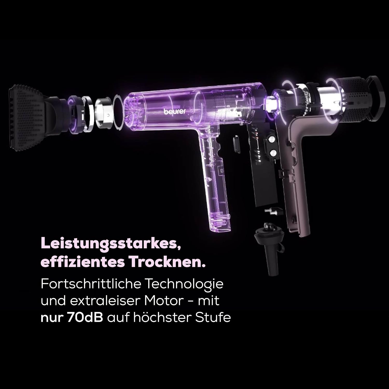 Thumbnail 4 de Beurer HC 100 Haartrockner 360 g 💇♀