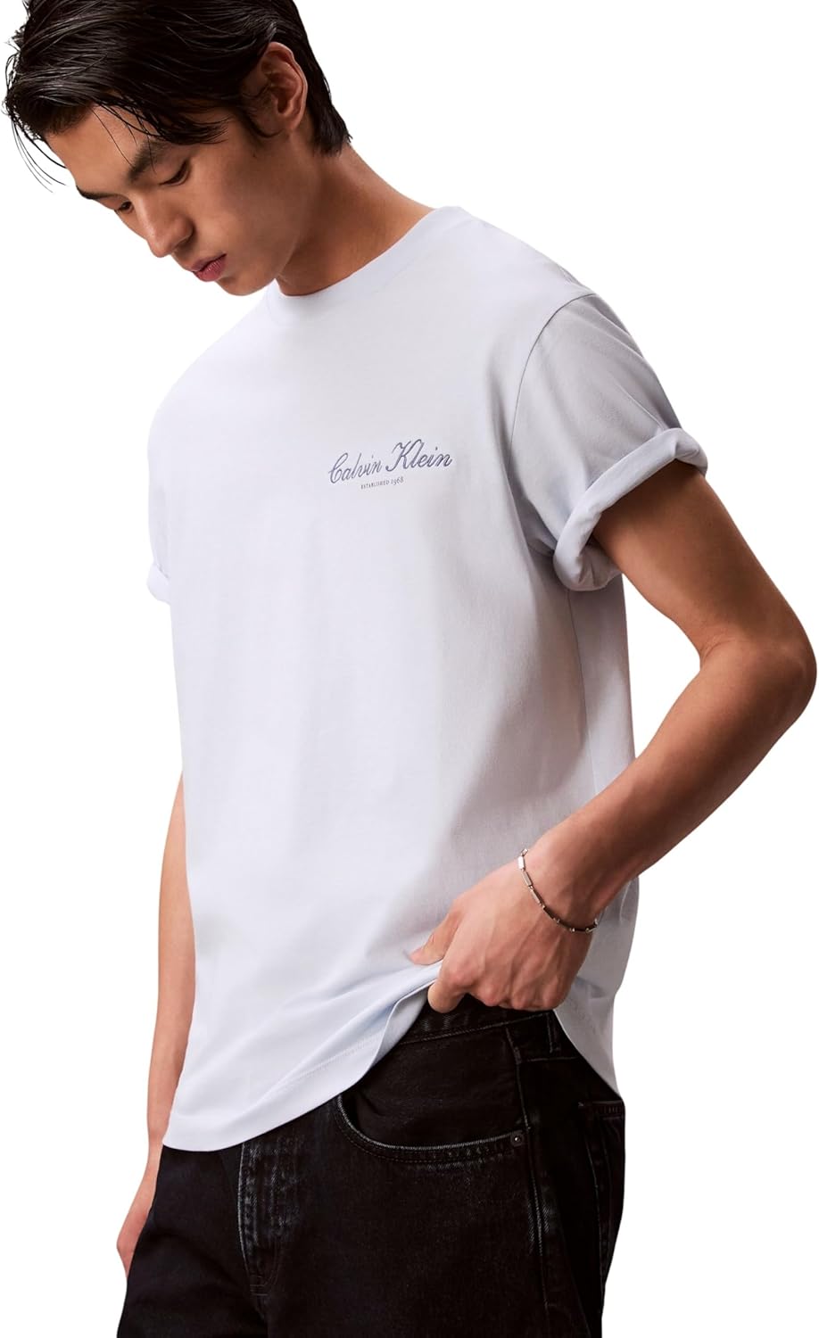 Thumbnail 2 de Calvin Klein 20s March Graphic Seasonal Fashi Lv04rf822g — Maglietta grafica uomo