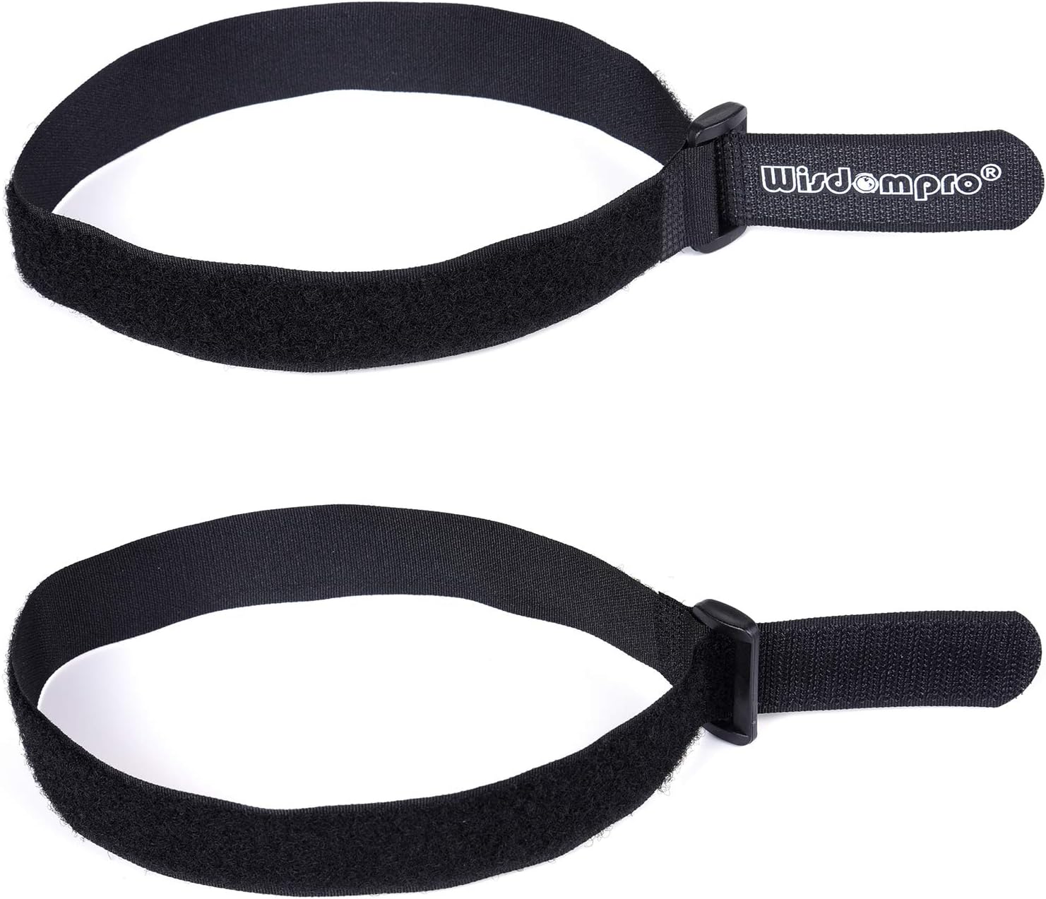 Detalle 2 de Wisdompro Hook and Loop Cable Straps (12 Pack) – 1 x 18 Inches