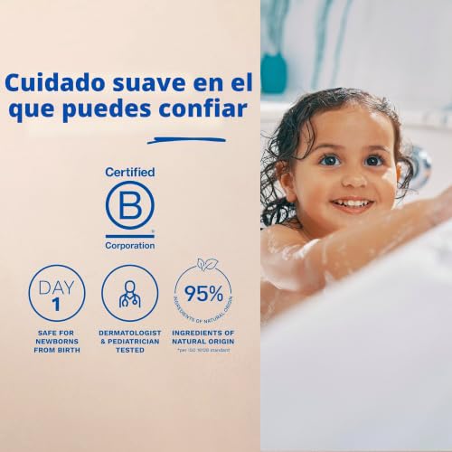 Detalle de Mustela Champú con Perseosa de Aguacate BIO y Camomila para bebé, niños y toda la familia (500 ml)