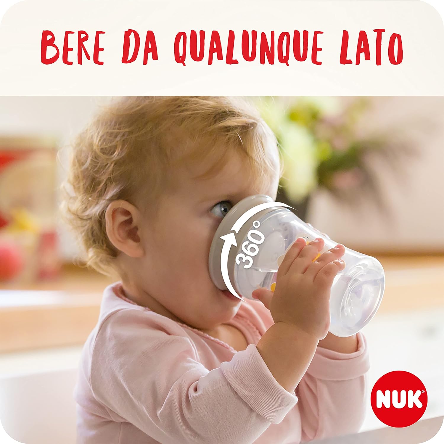 Detalle 2 de NUK Magic Cup 230 ml bicchiere antigoccia